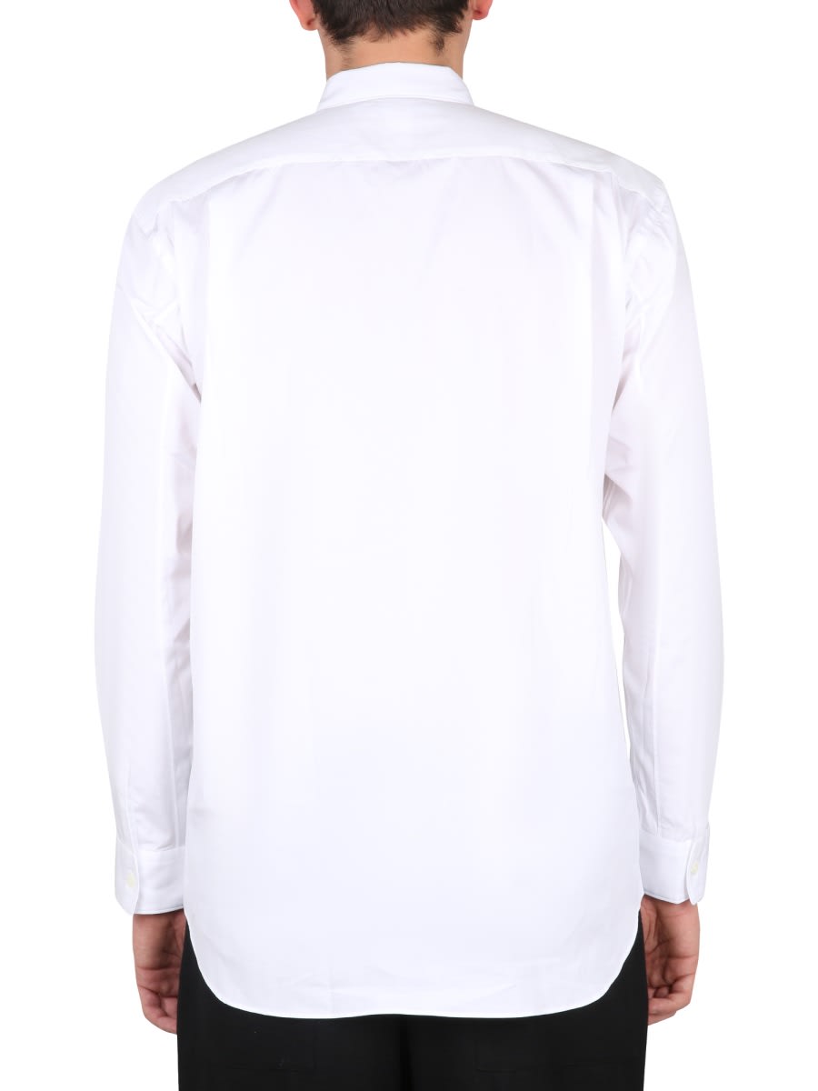 Shop Comme Des Garçons Shirt Digital Invaders Shirt In White