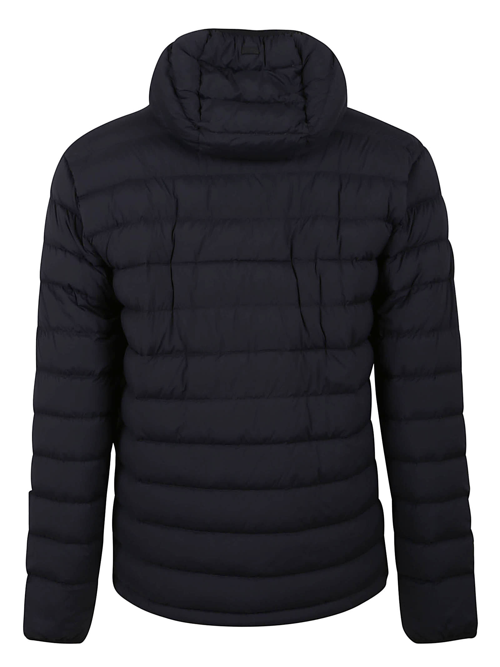 Shop Herno Padded Jacket In Nero