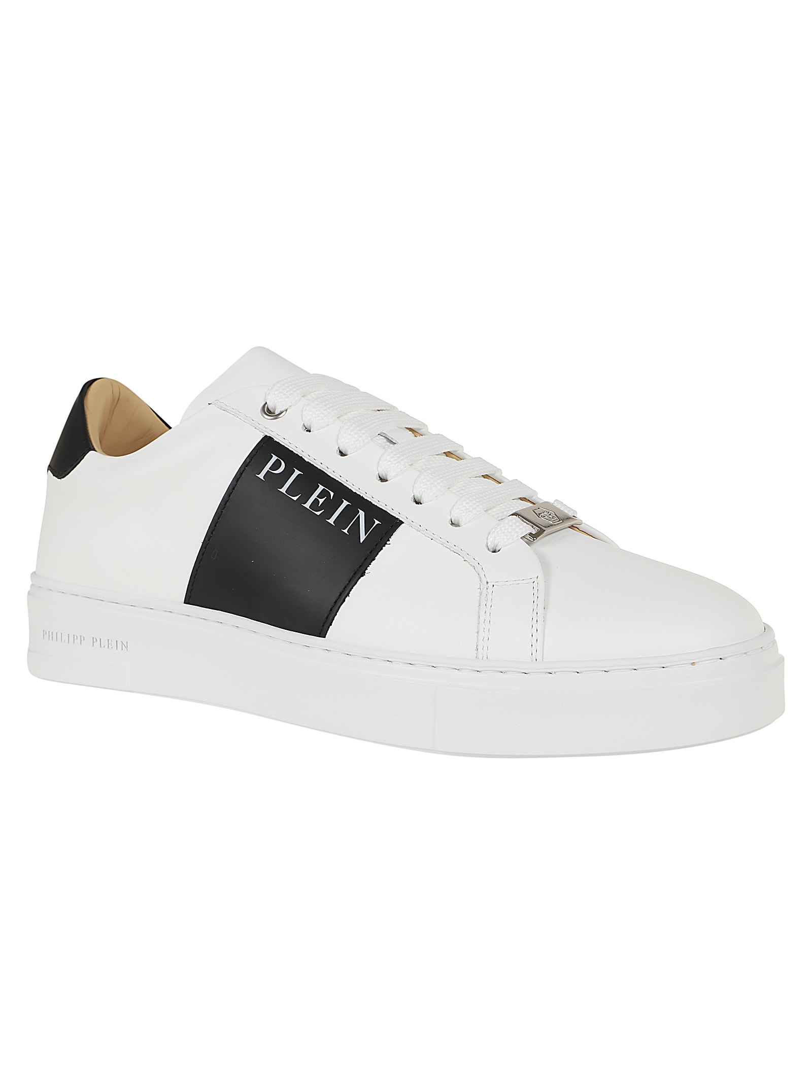 Shop Philipp Plein Sneakers In White Black