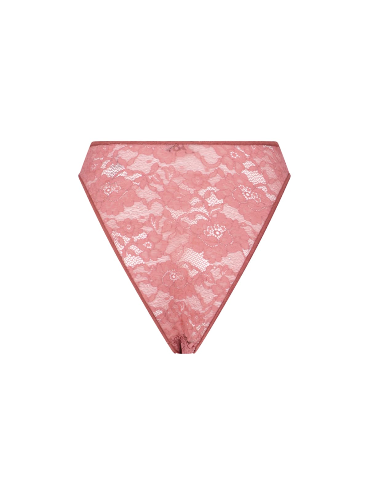 Shop Oseree Lace Briefs In Pink