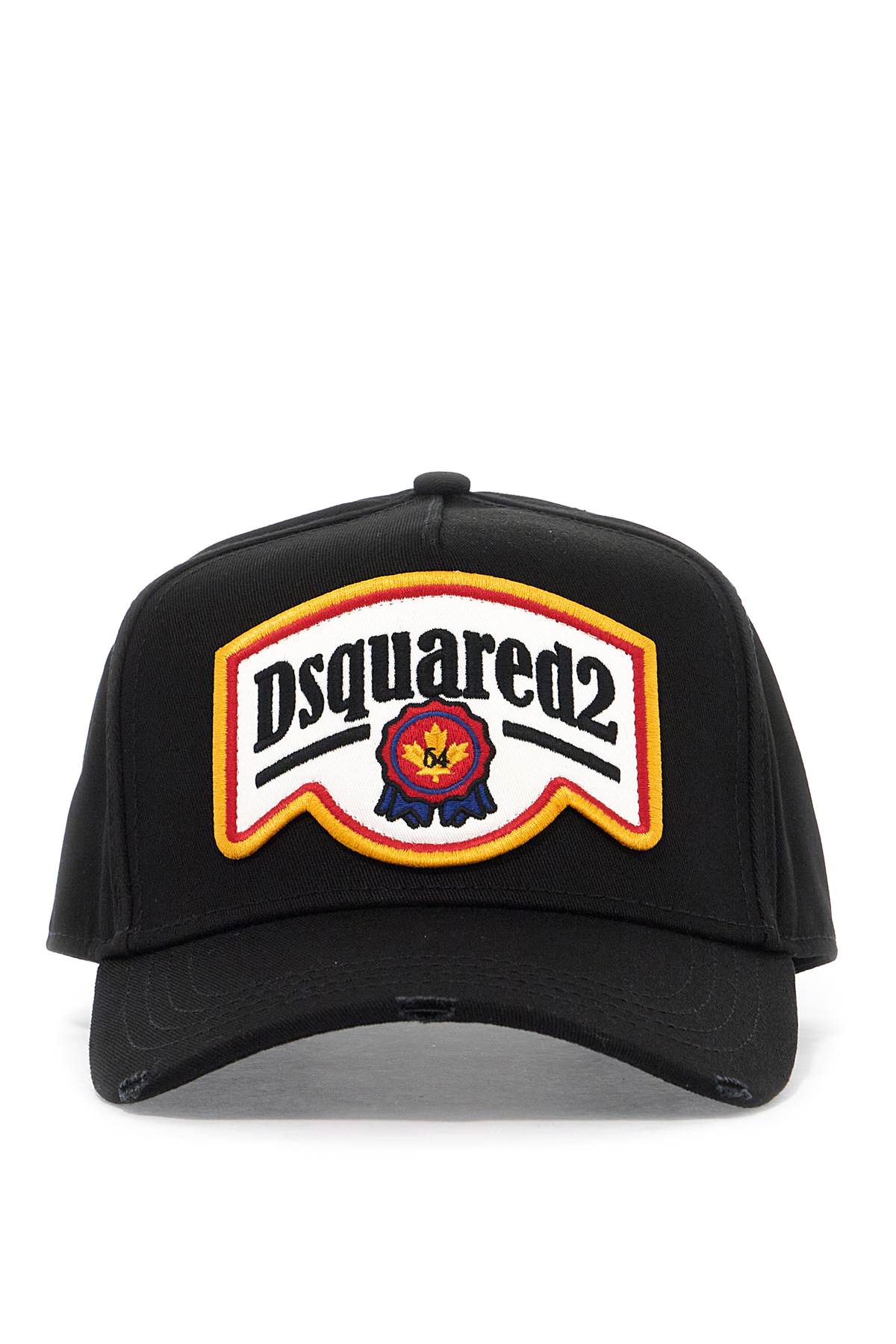 Shop Dsquared2 Baseball Cap In Nero