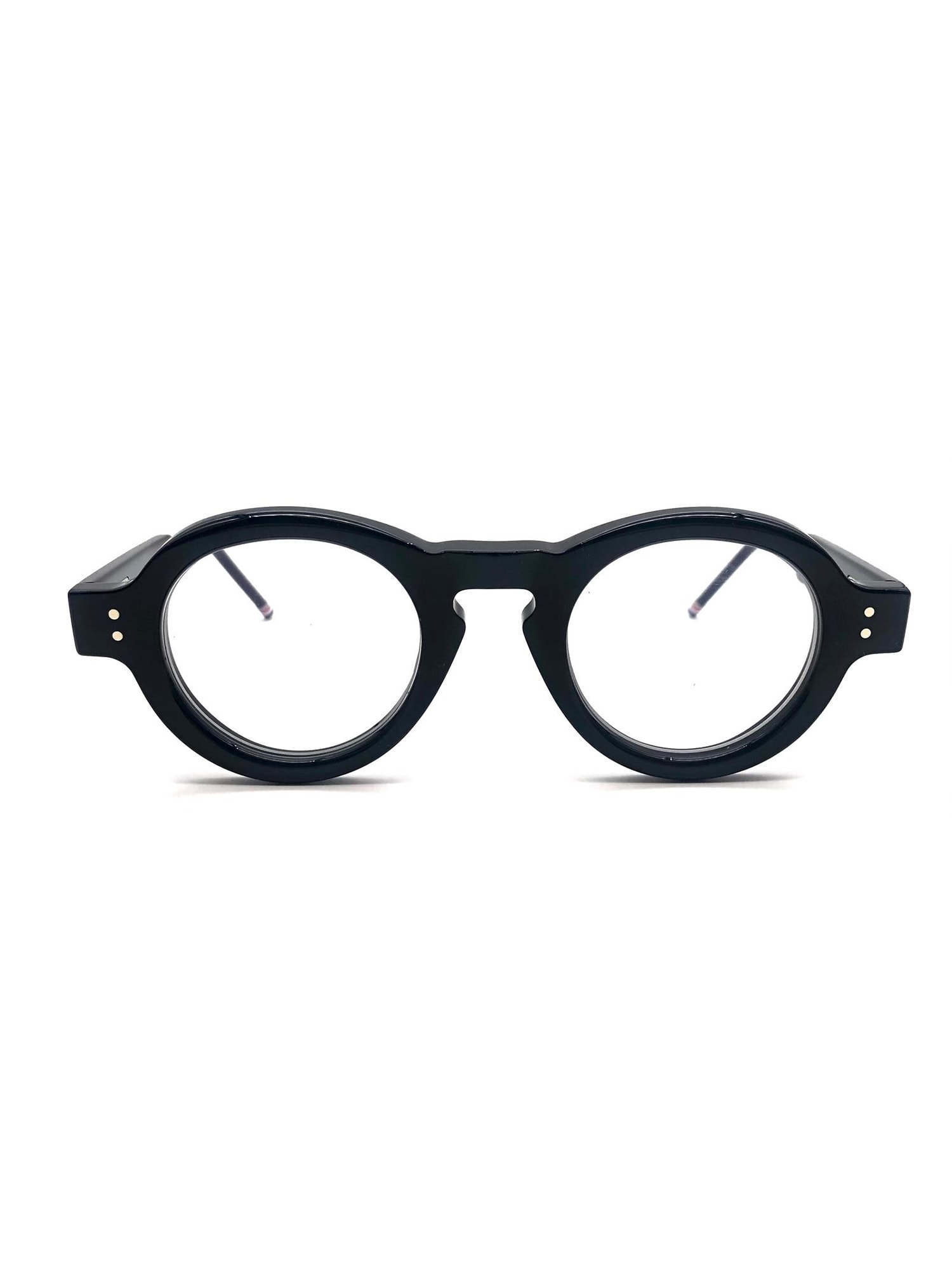 Shop Thom Browne Ueo922a/g0002 Eyewear In Black