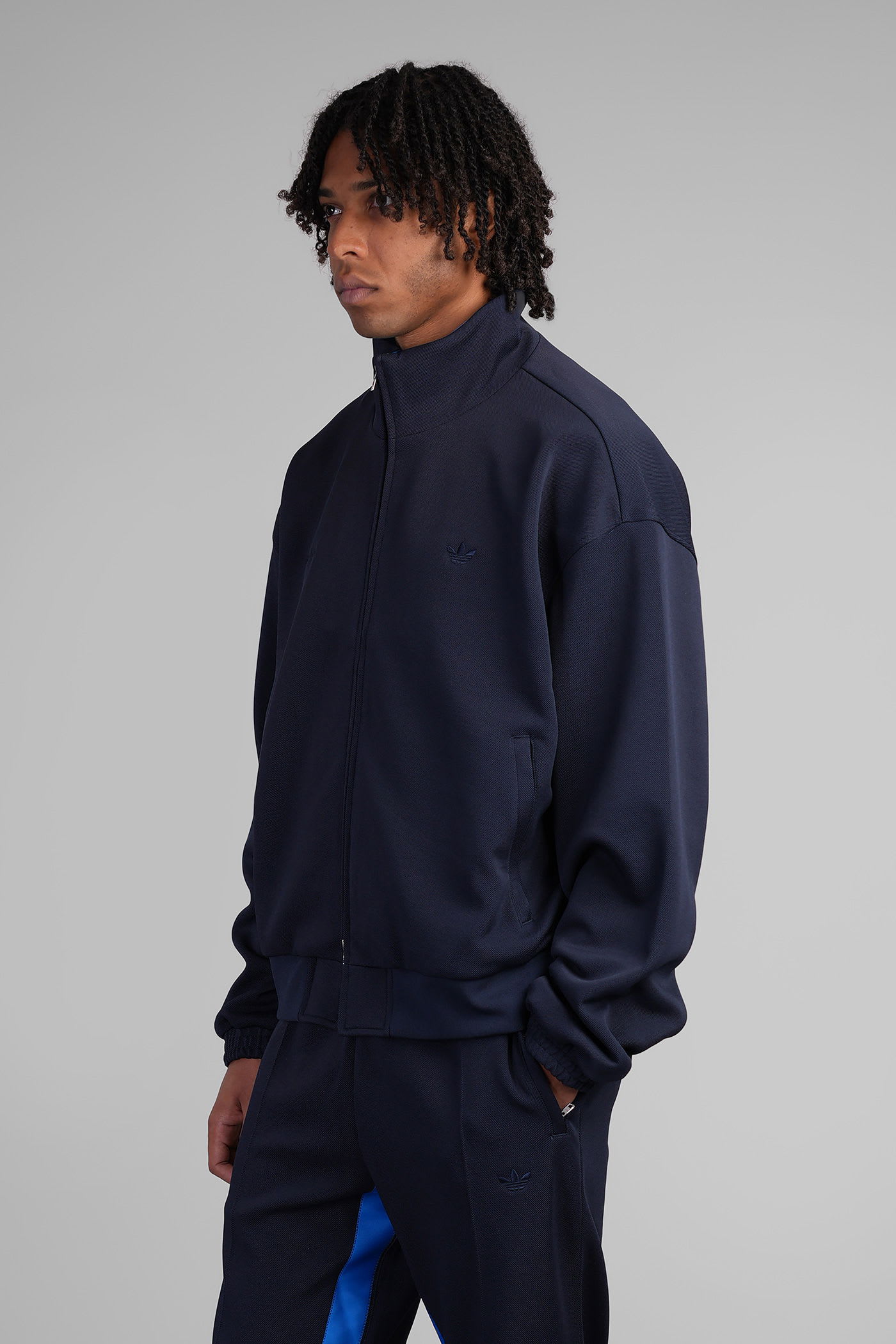 Adidas Originals Wales Bonner Track Jacket Sweatshirts Blue In Blue
