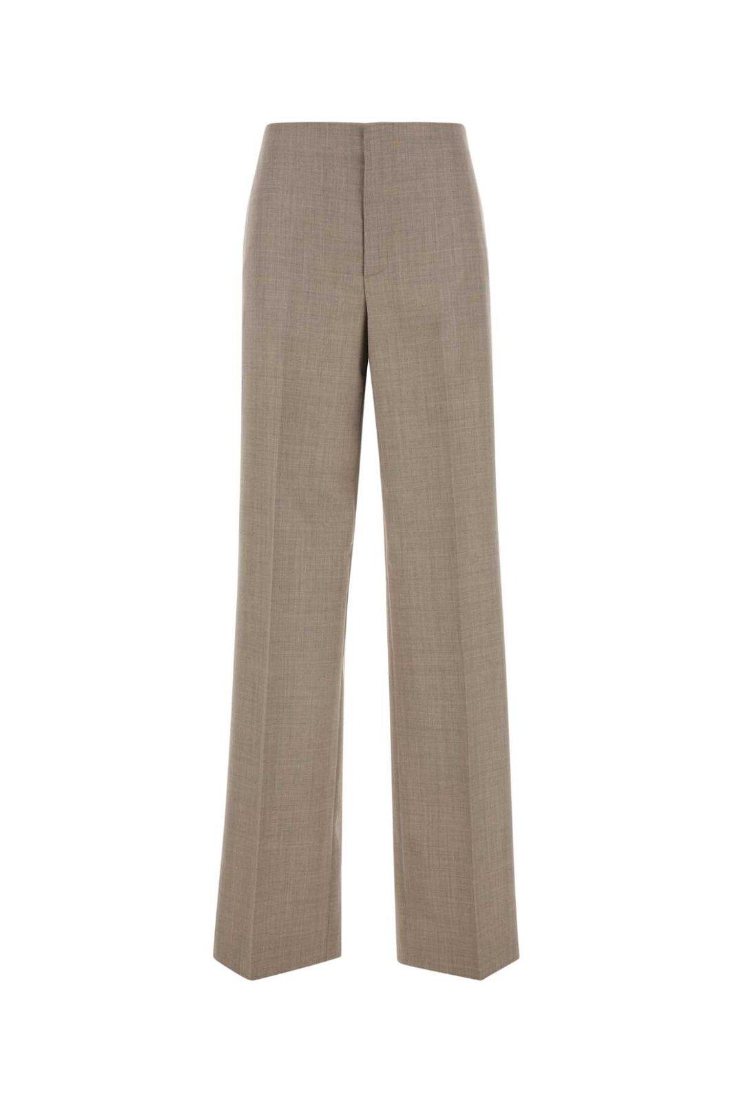 Shop Moschino Straight-leg Pants In Beige