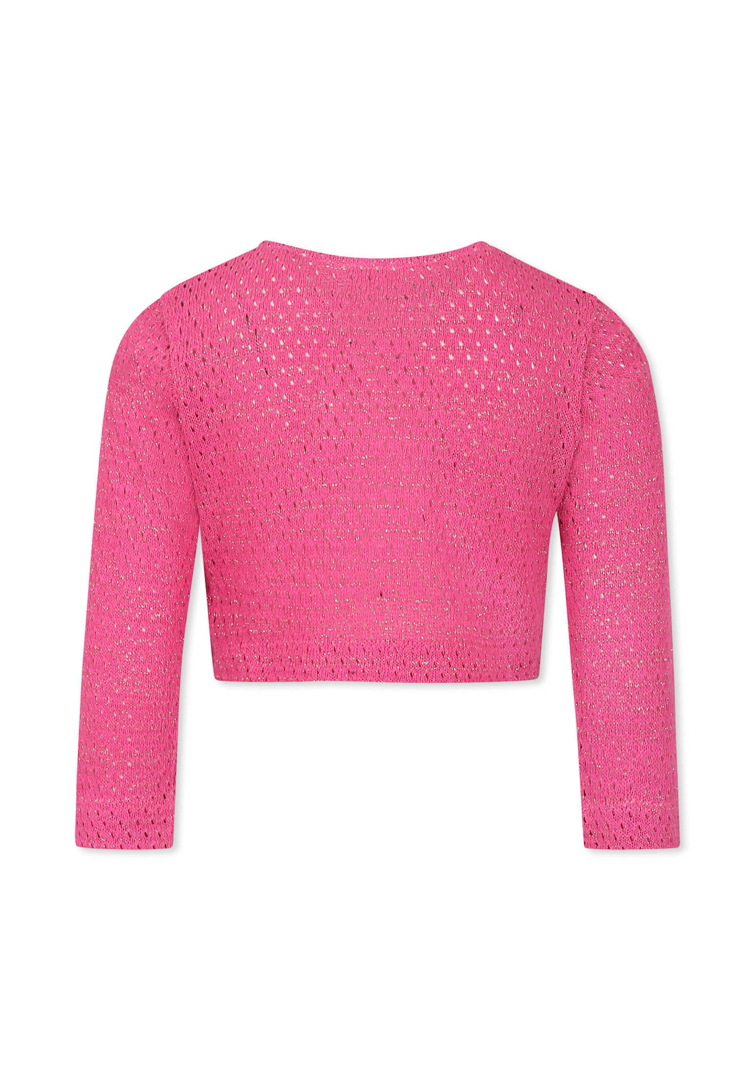 Caffe' D'orzo Fuchsia Cardigan For Girl In Fuchsia