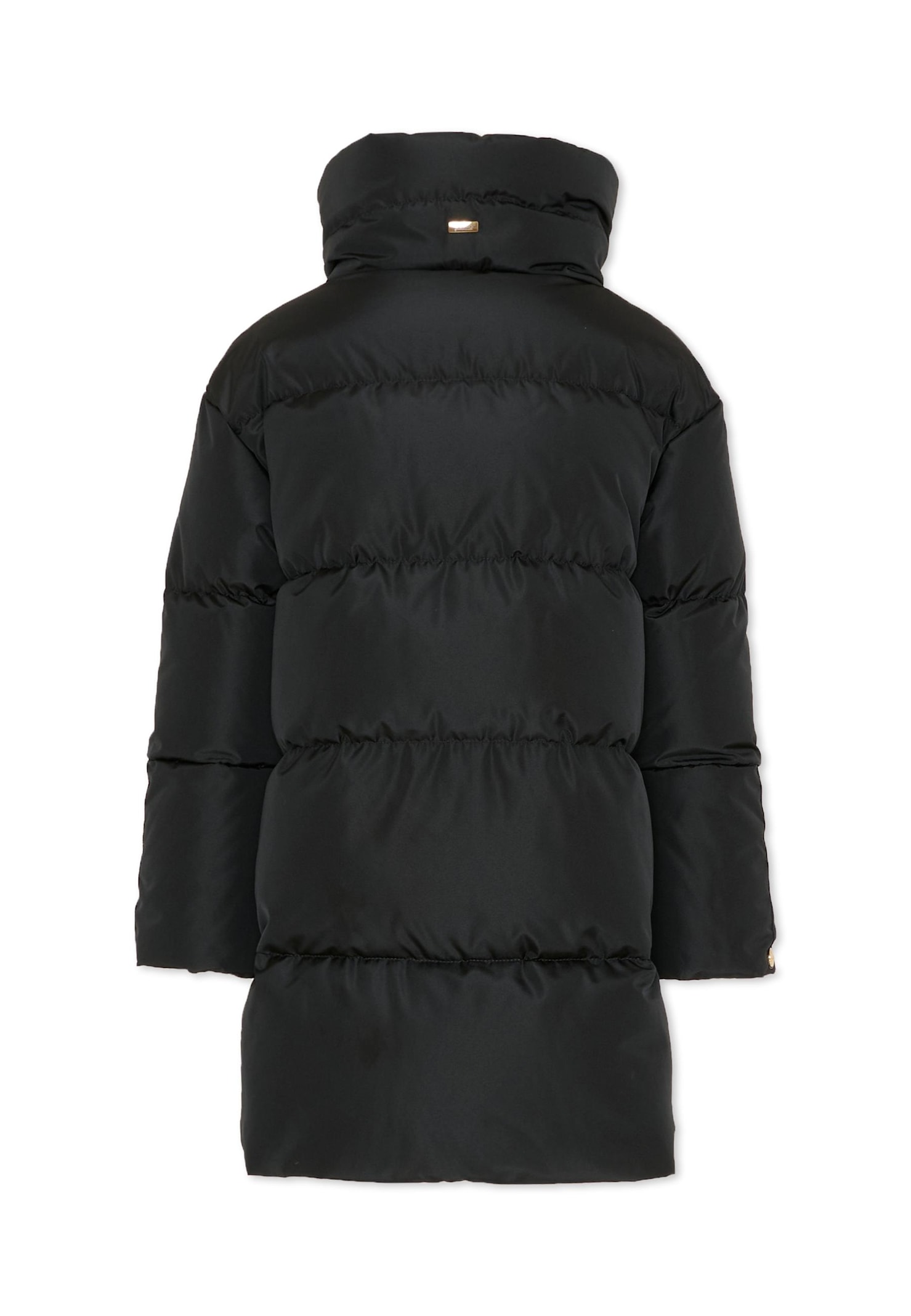 Herno Black Padded Jacket For Girl In Black