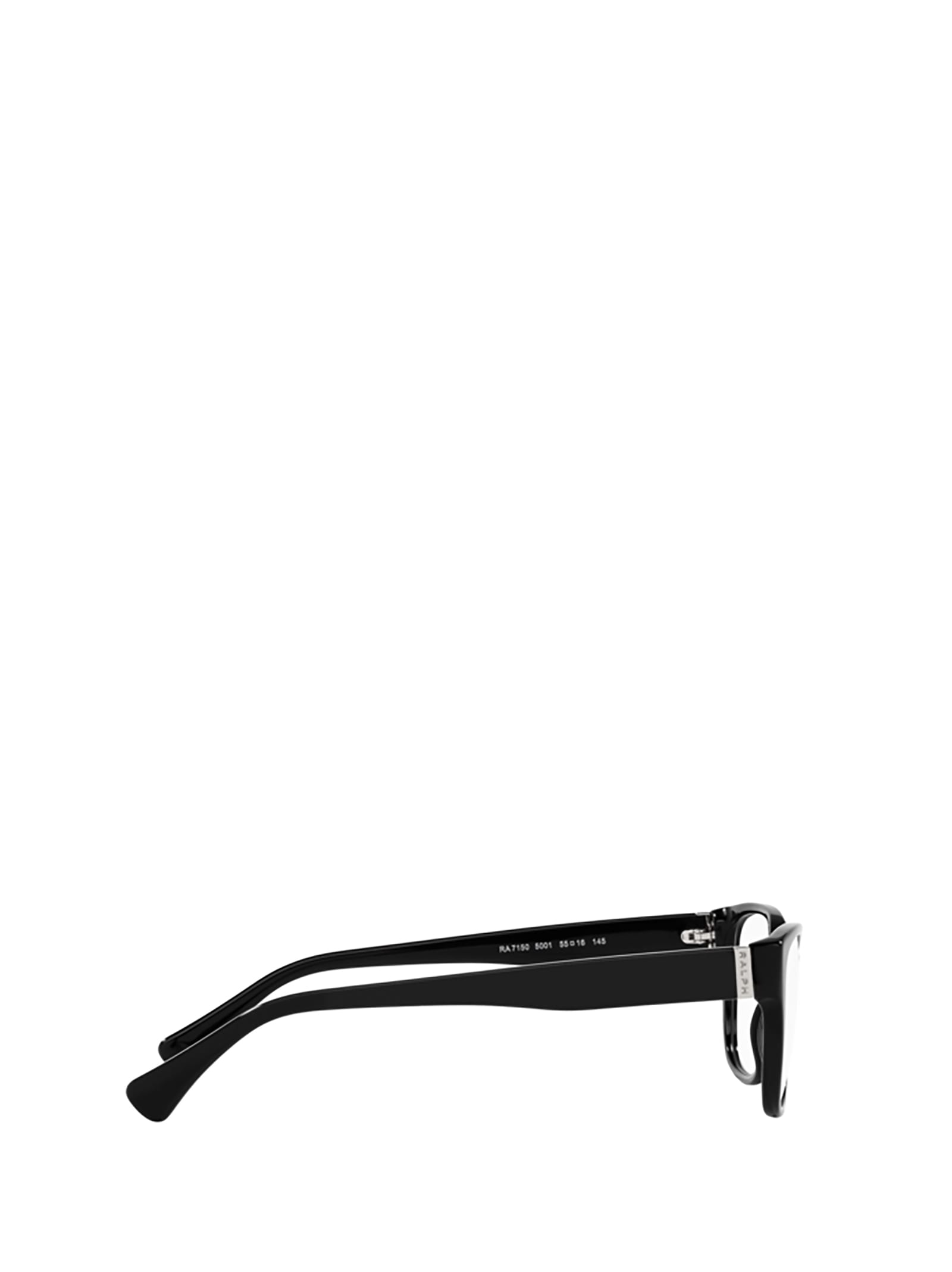 Shop Polo Ralph Lauren Ra7150 Shiny Black Glasses