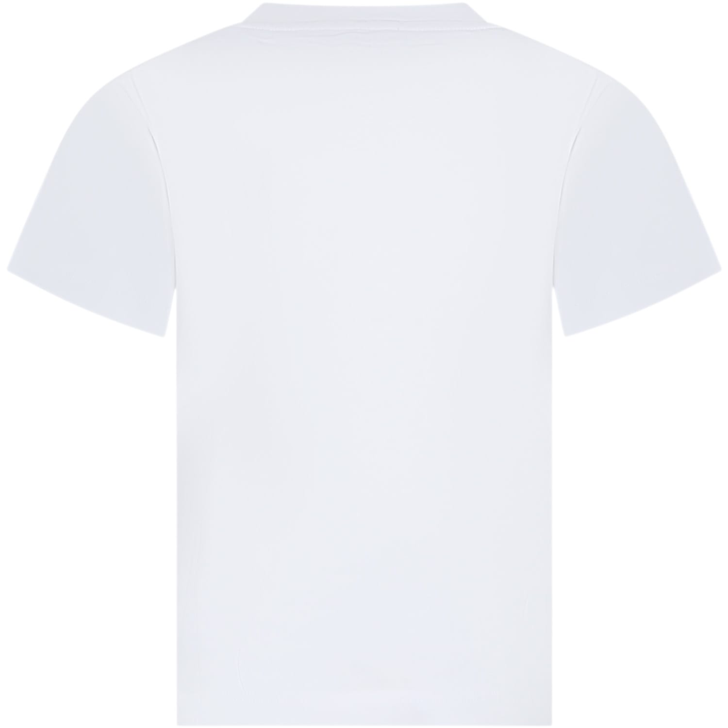 Shop Stella Mccartney White T-shirt For Boy With Sun