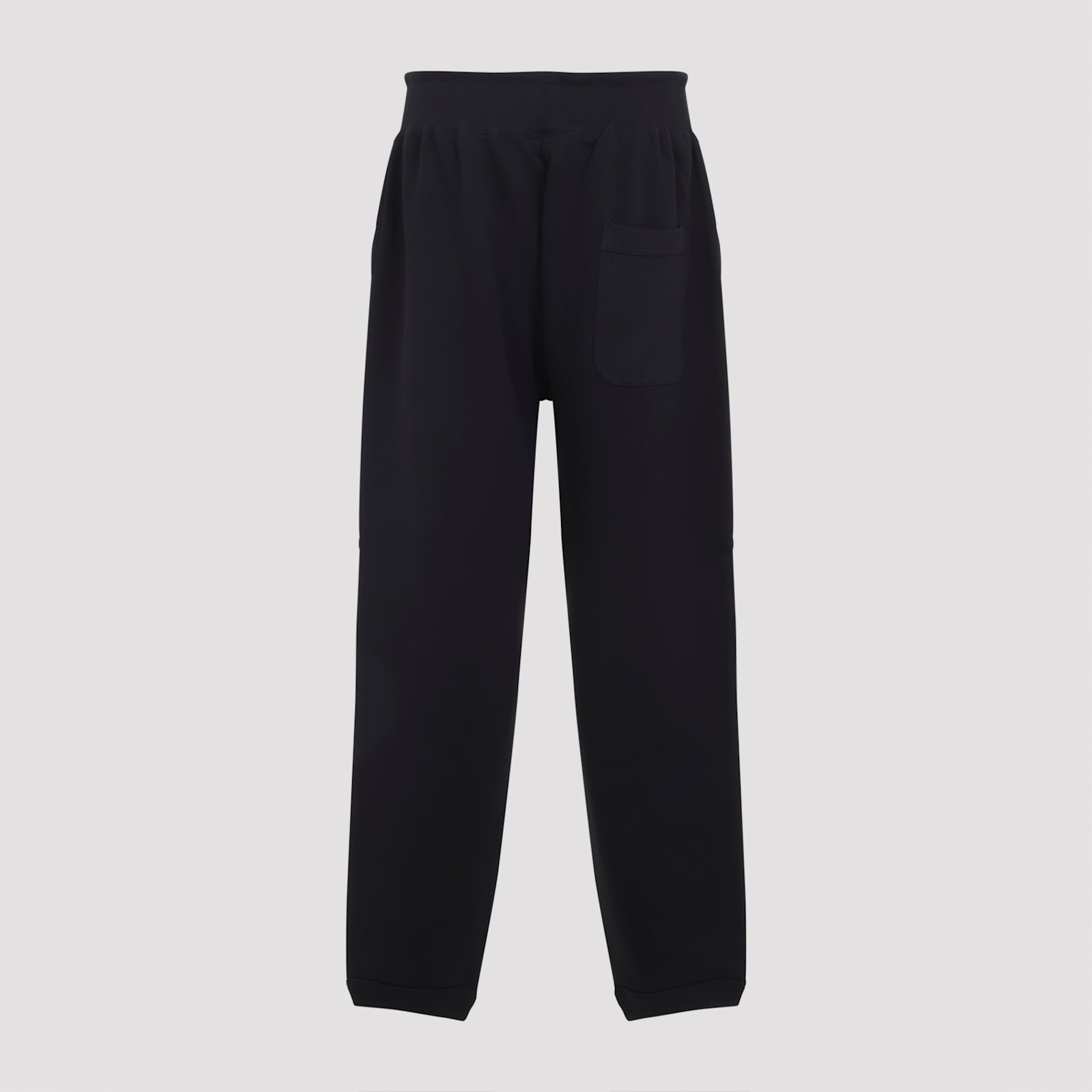 Y-3 Cuffed Track Pants Elastic Waistband In Black