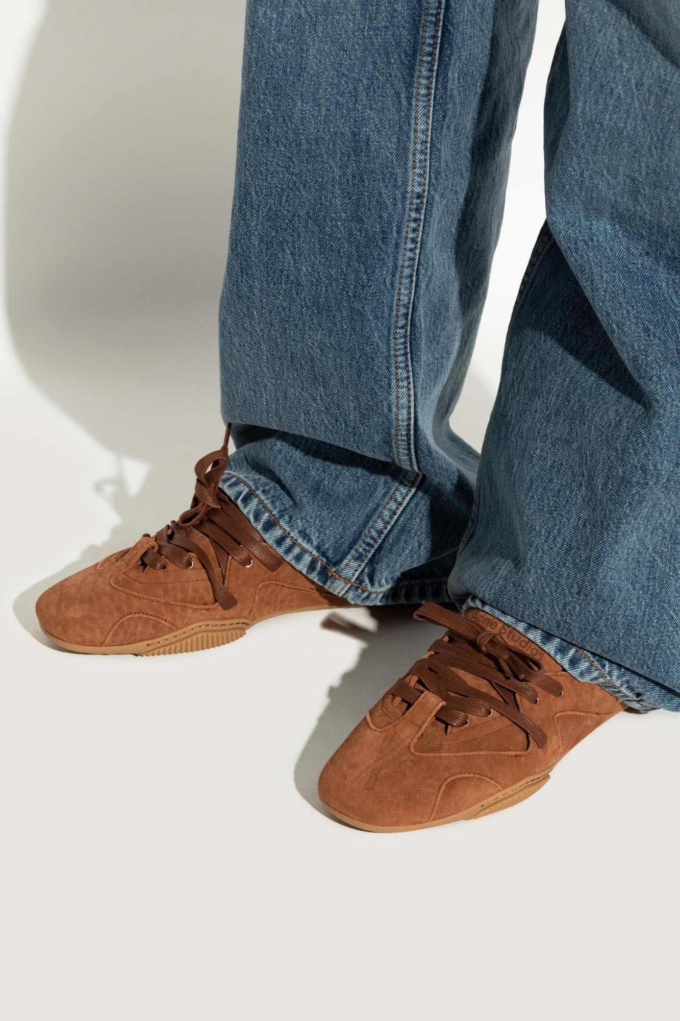 Acne Studios Lace-up Shoes In Brown