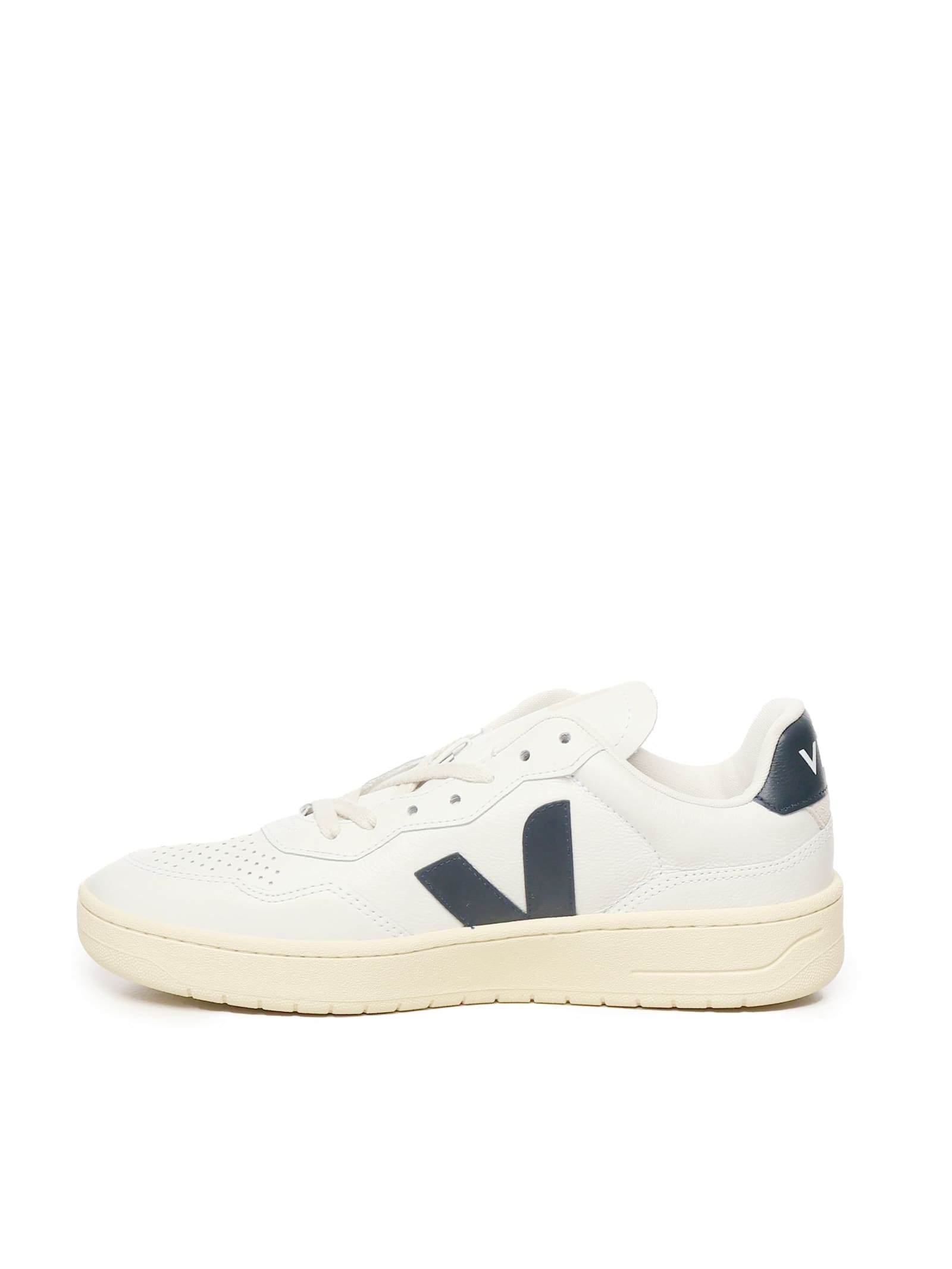 Veja V-90 Man Sneakers White Size 9 Leather