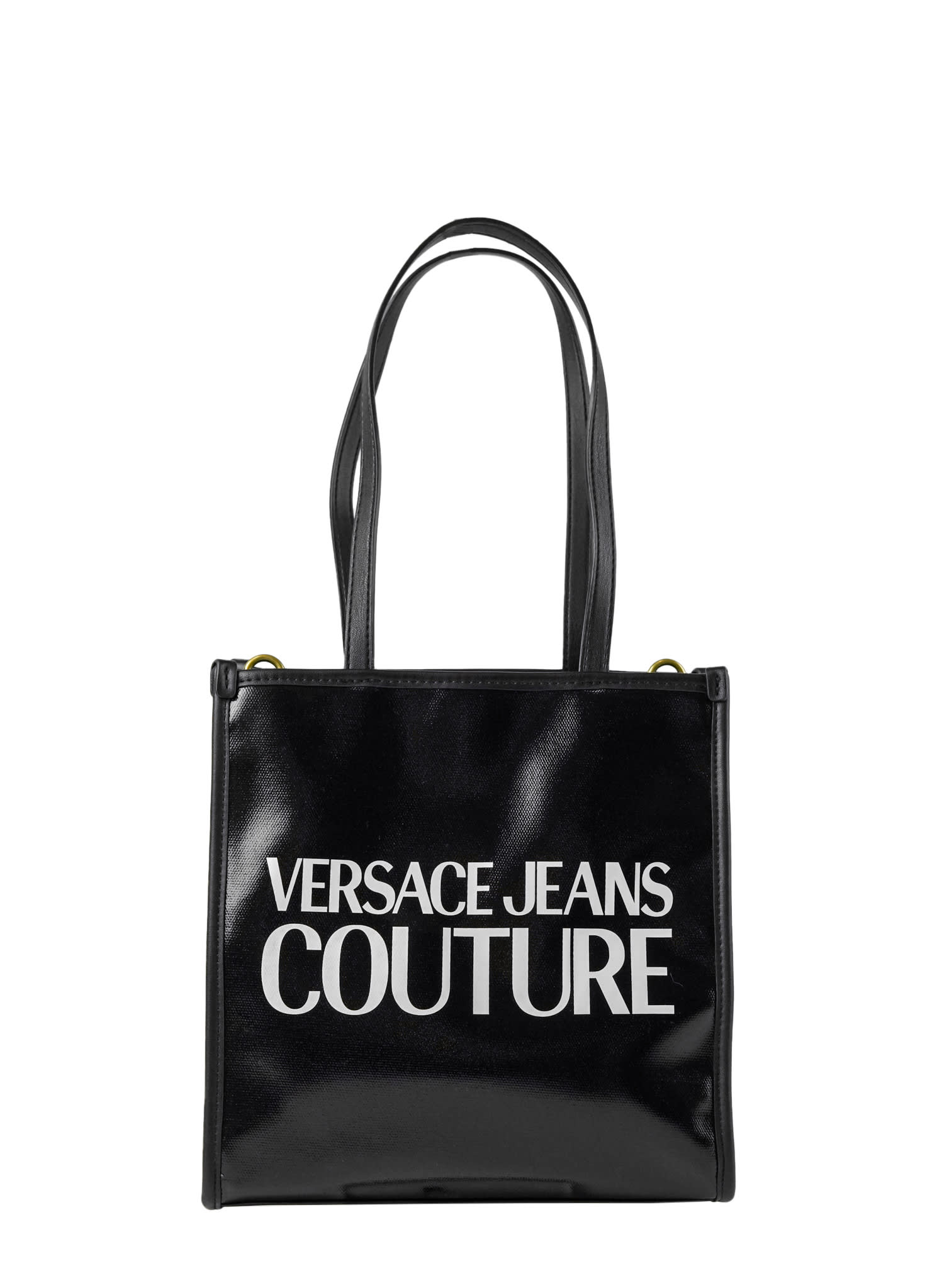 Versace Jeans Couture Canvas Tote Shoulder Bag