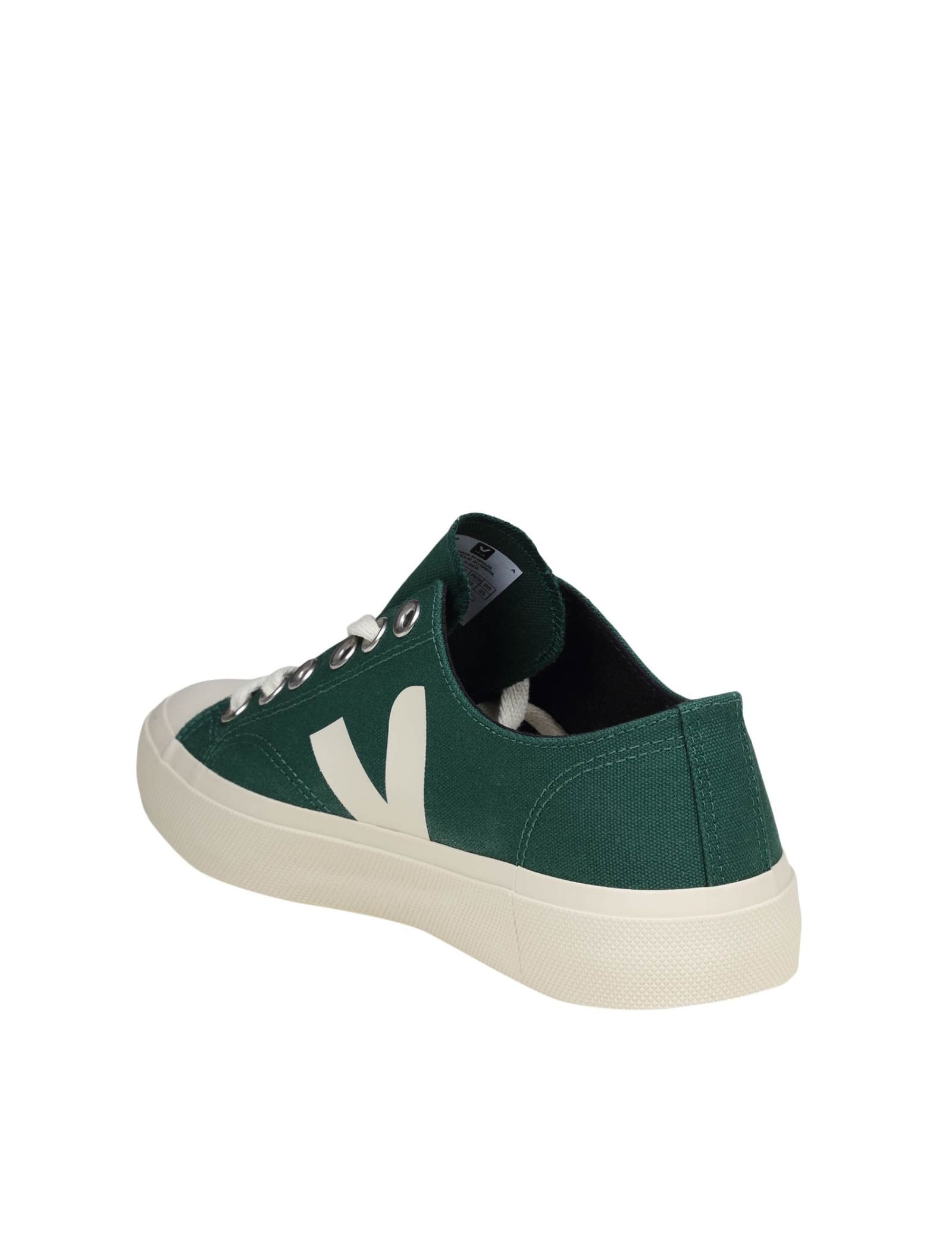 Veja Wata Sneakers In Green Canvas In Green