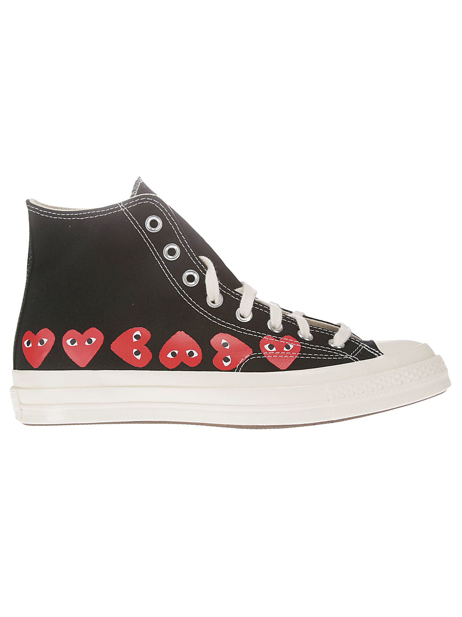 Comme des Garçons Play Converse Multi Heart Low Top