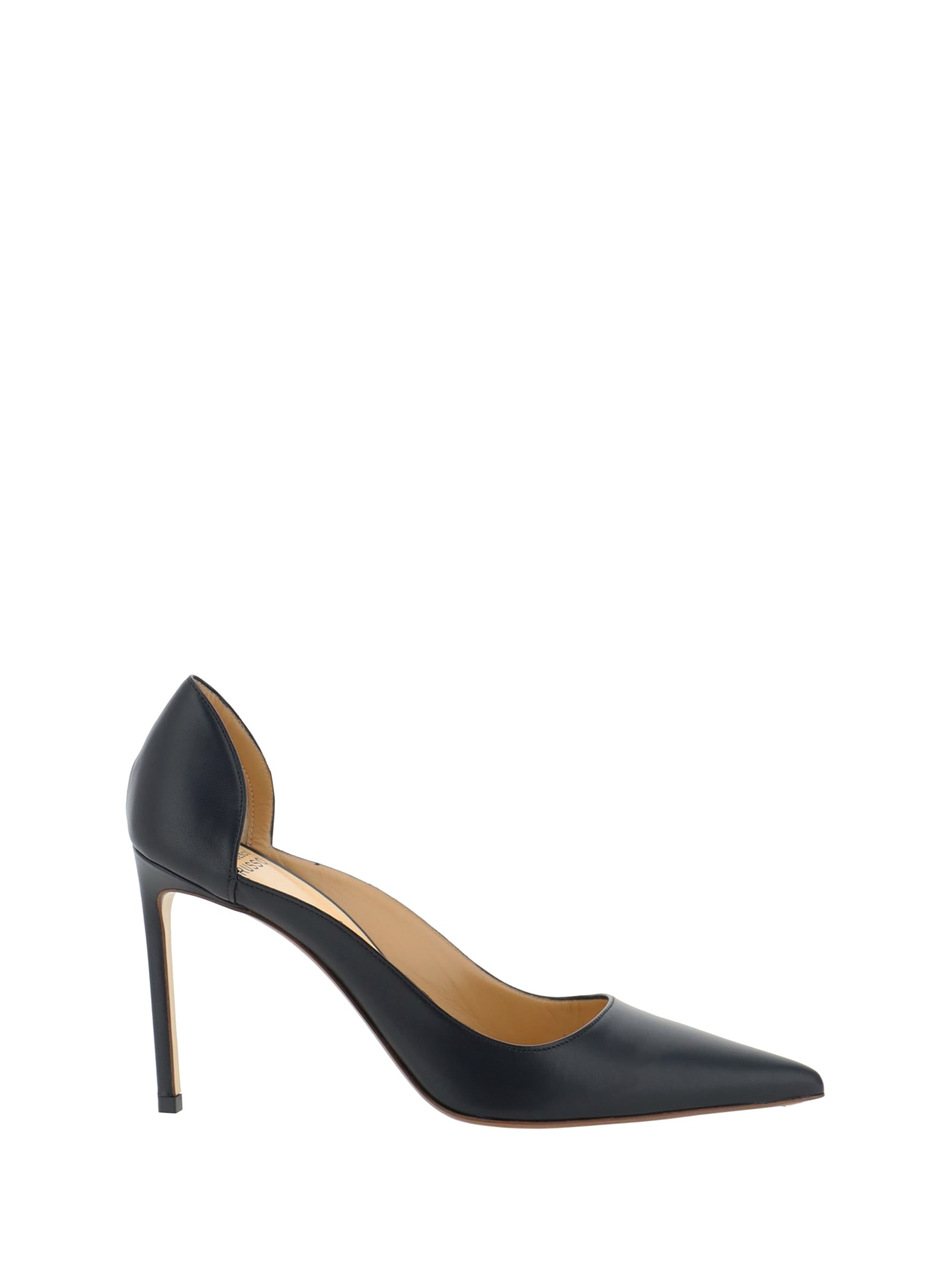 Shop Francesco Russo Pumps In Black