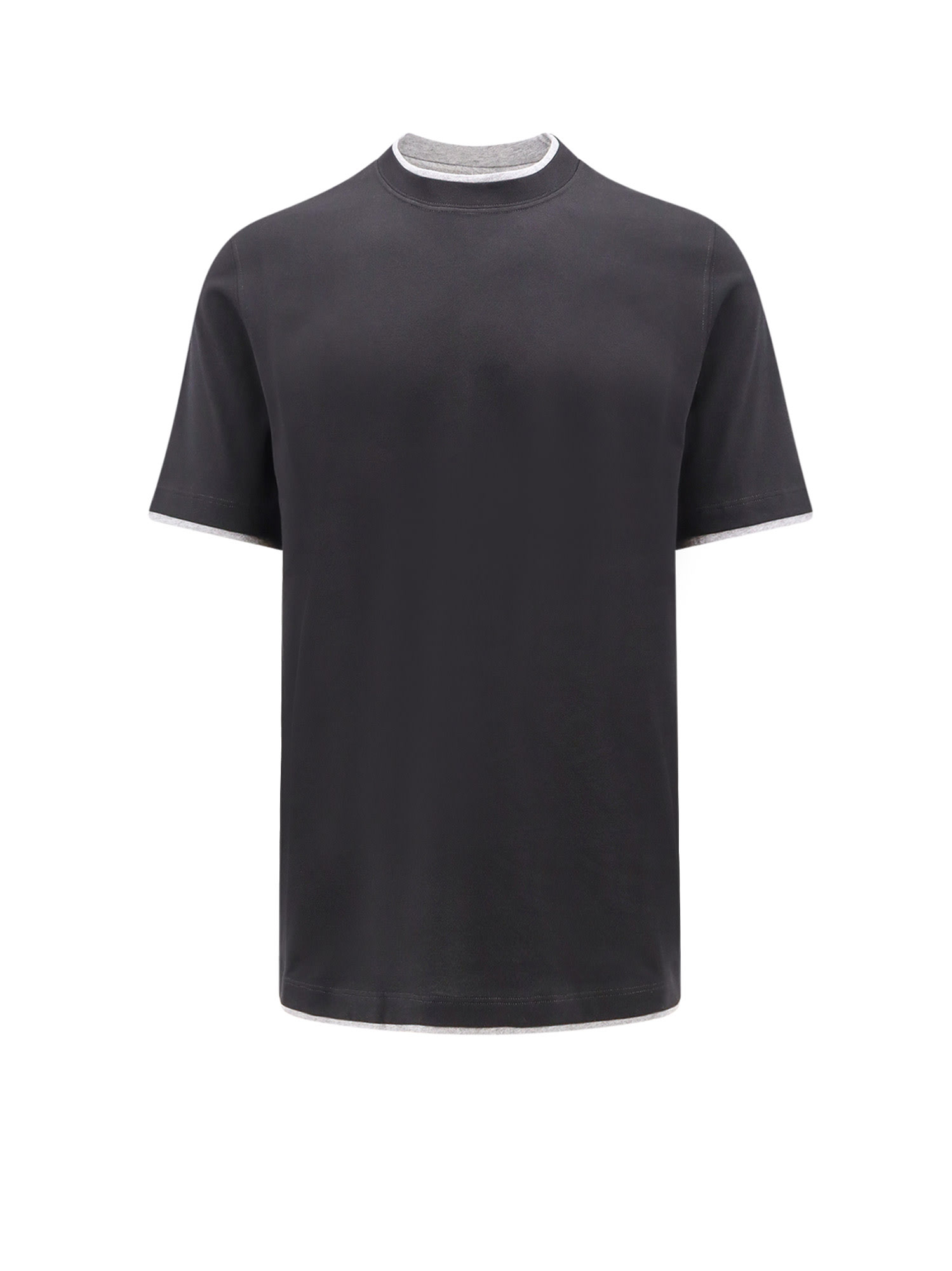 Brunello Cucinelli T-shirt In Black