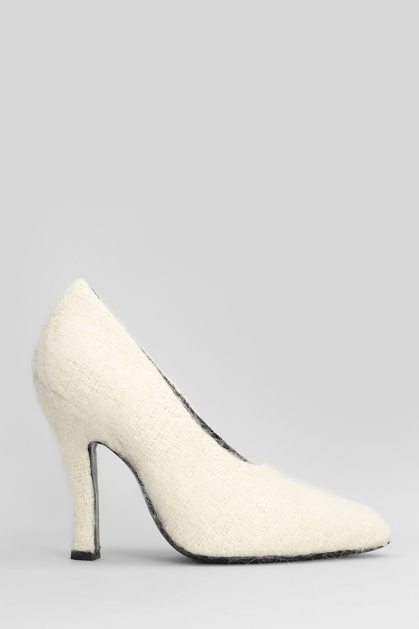Magda Butrym Pumps Loom Pumps In Beige Cotton In White