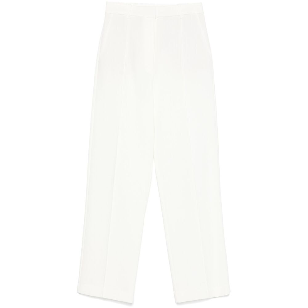 Camilla And Marc Belt-loop Casual Pants In White