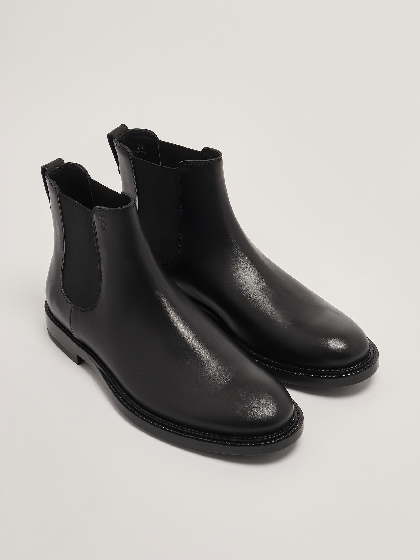 Shop Tod's Stivaletto El. Formale Gomma 62c Boots In Nero