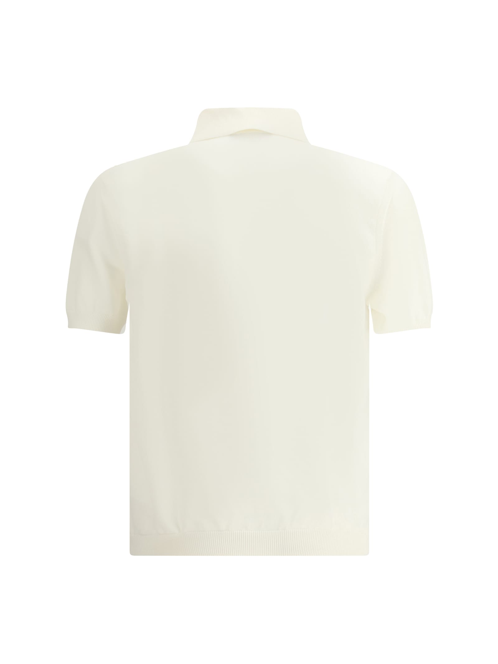 Missoni Zigzag Weave Knit Polo Shirt