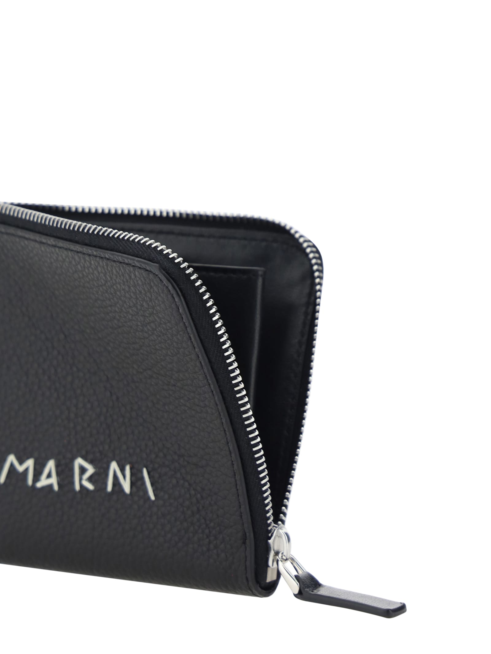 Shop Marni Wallet In Nero