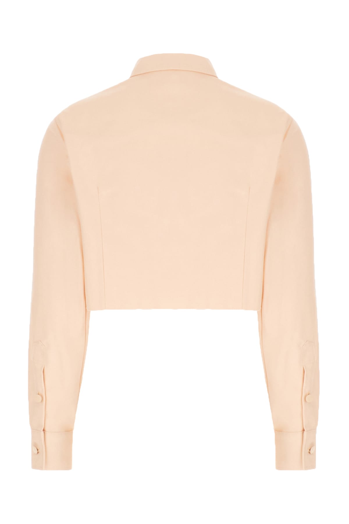 RAF SIMONS PEACH PIQUET SHIRT