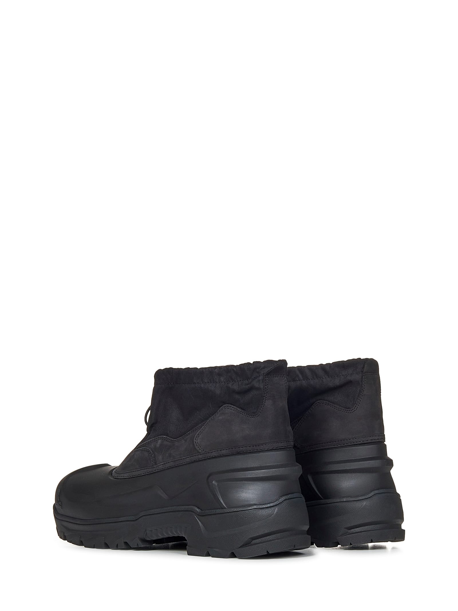 Shop Roa Low Top Rubber Boots In Black