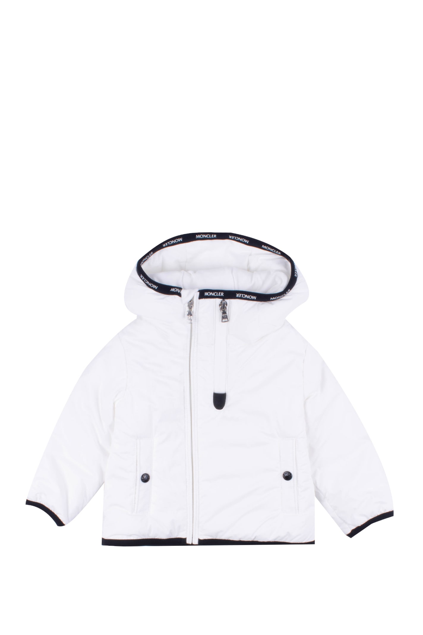 Moncler Babies' Hooded Nylon Jacket