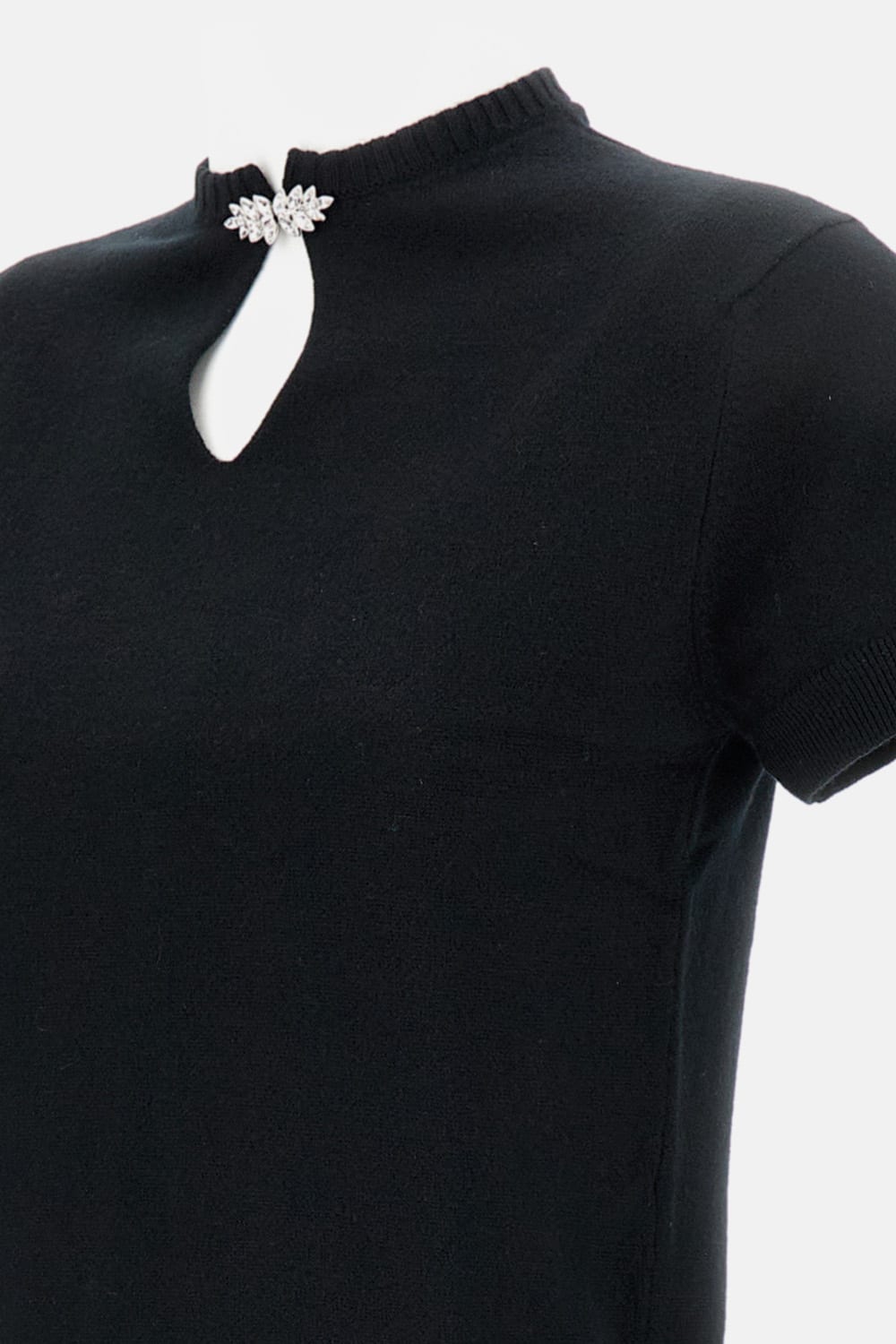Barrie Knitted Top In Black