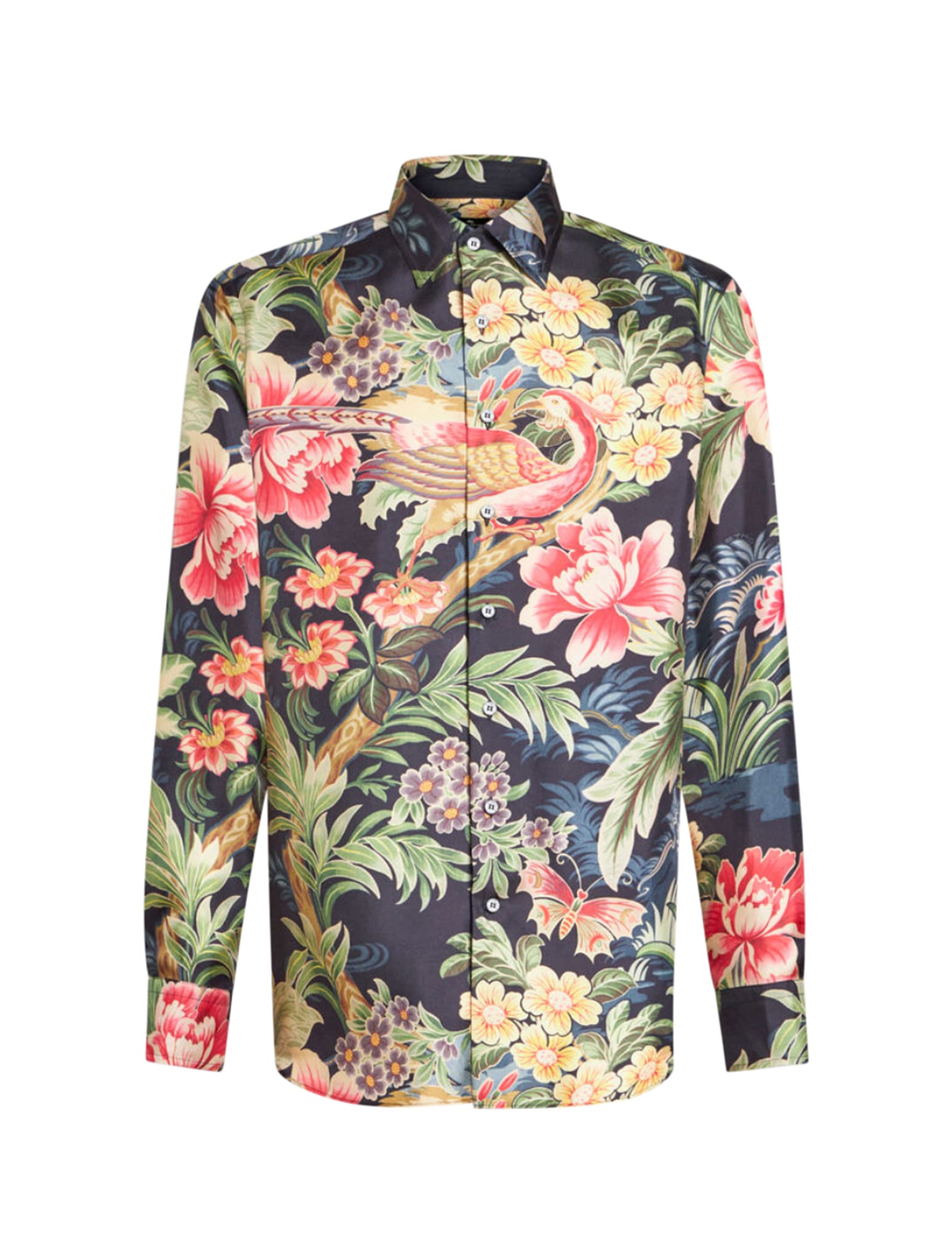 Shop Etro Shirt Roma In Multi