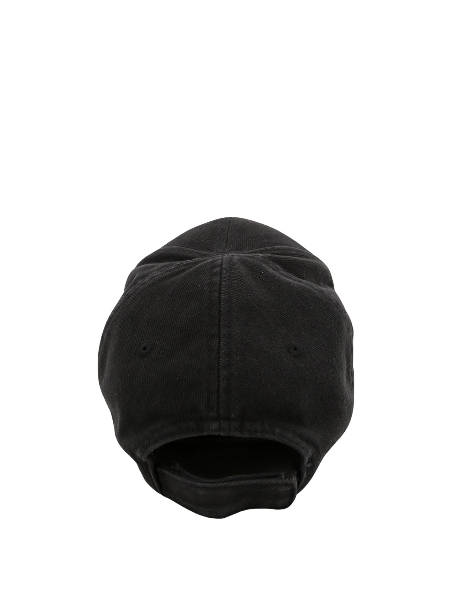 Shop Balenciaga Political Campaign Cap In Black