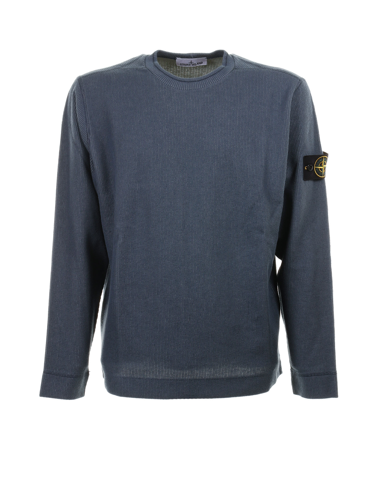 Crewneck Sweatshirt With Side Logo