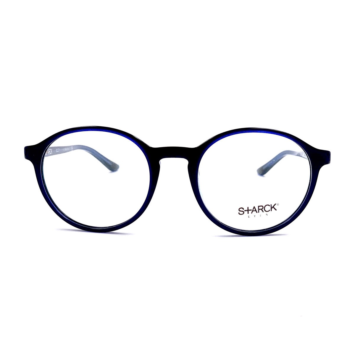 Shop Philippe Starck 3035 Vista Glasses In Blu