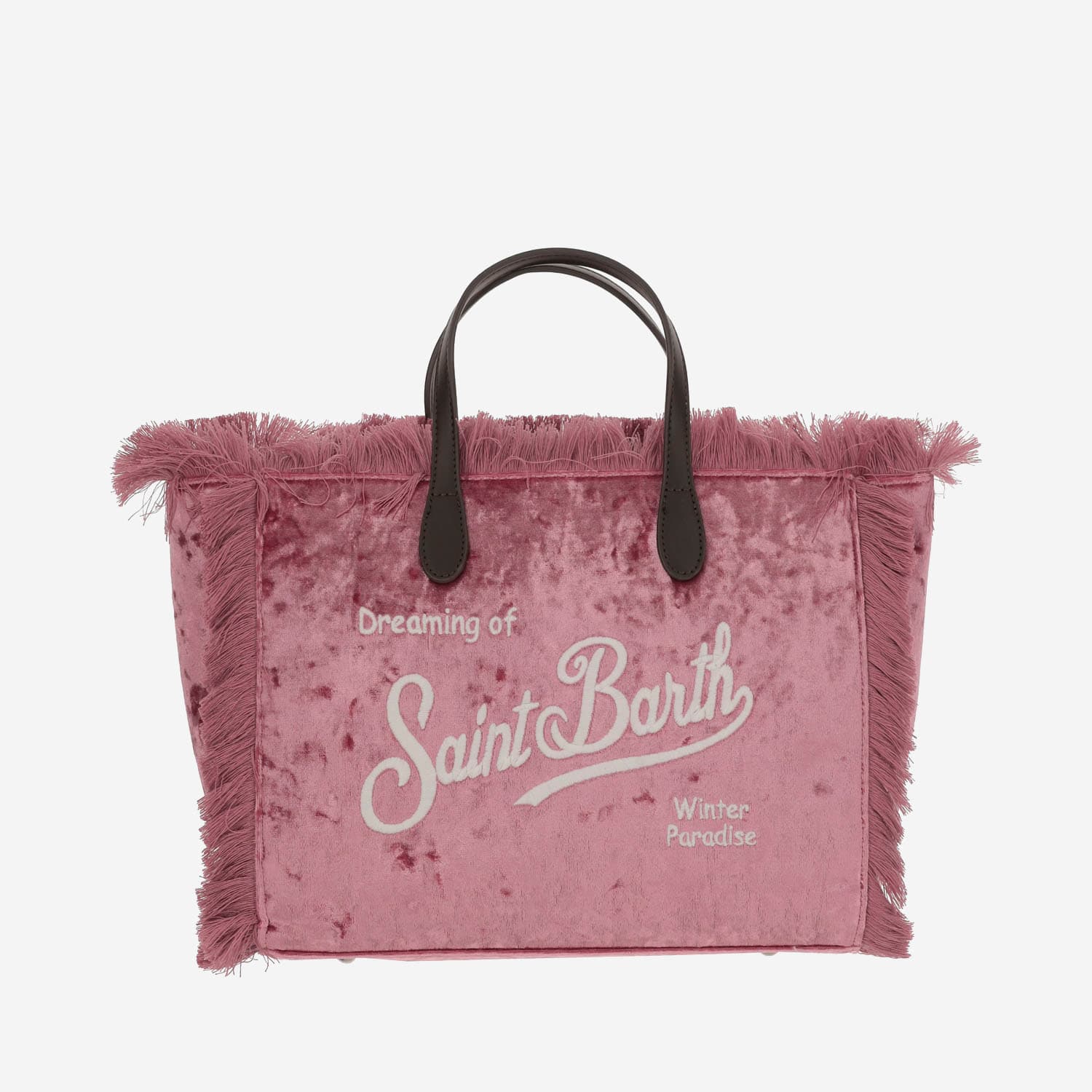 Shop Mc2 Saint Barth Colette Bag In Pink