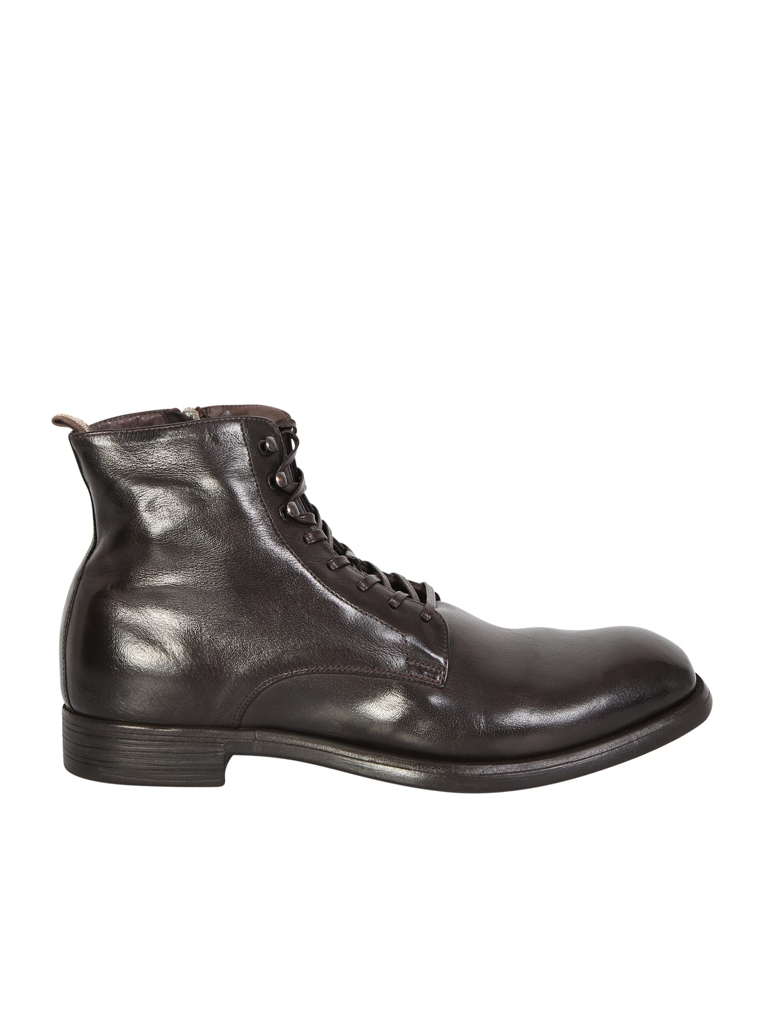 Officine Creative Ebony Chronicle Ankle Boots