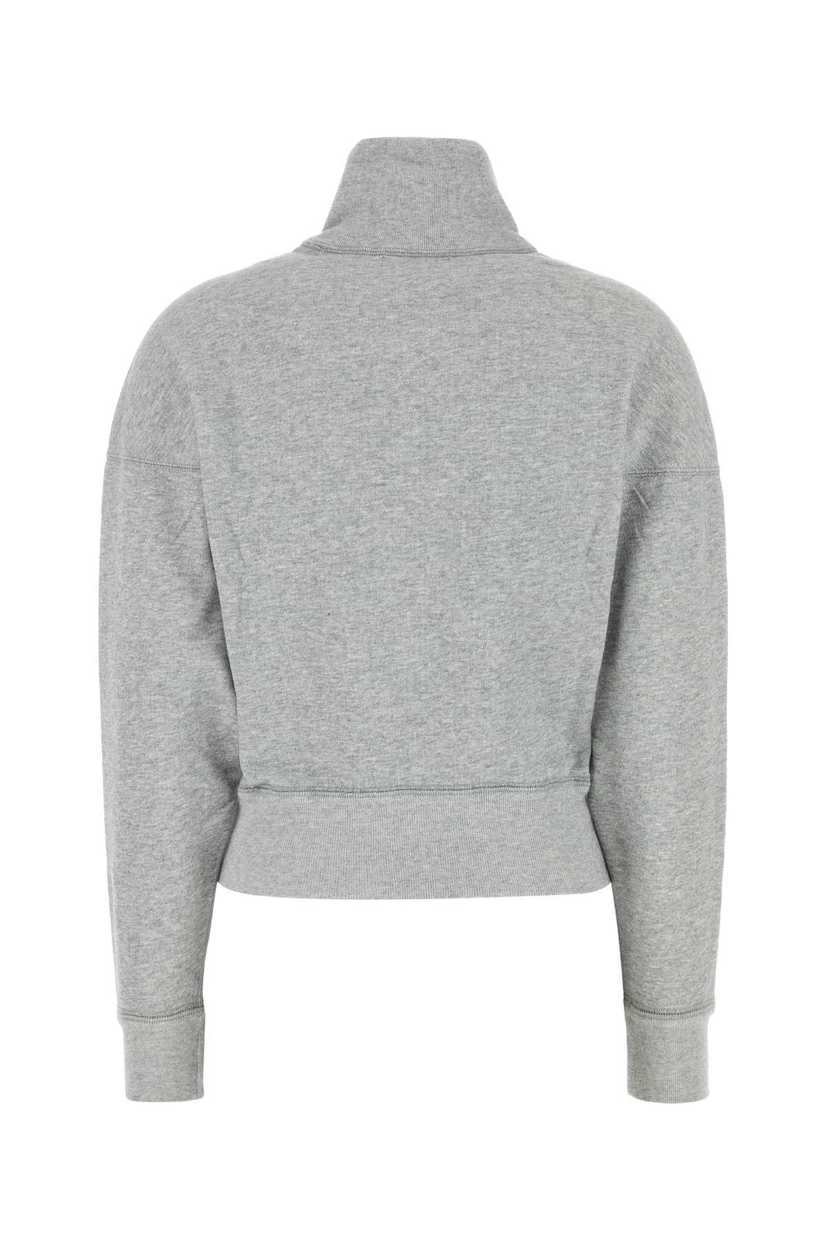 Isabel Marant Étoile Grey Cotton Blend Ross Sweatshirt
