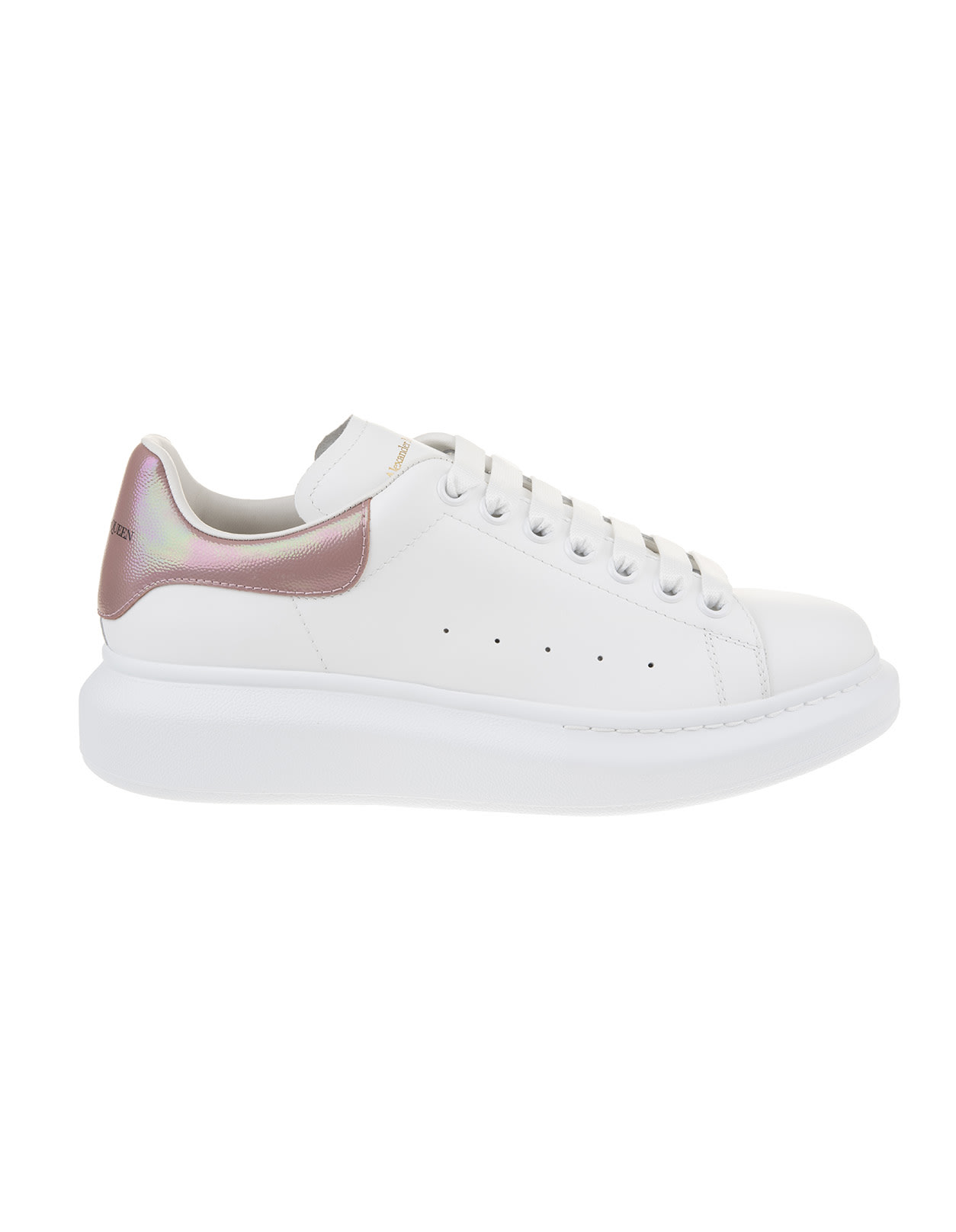 alexander mcqueen pink and white