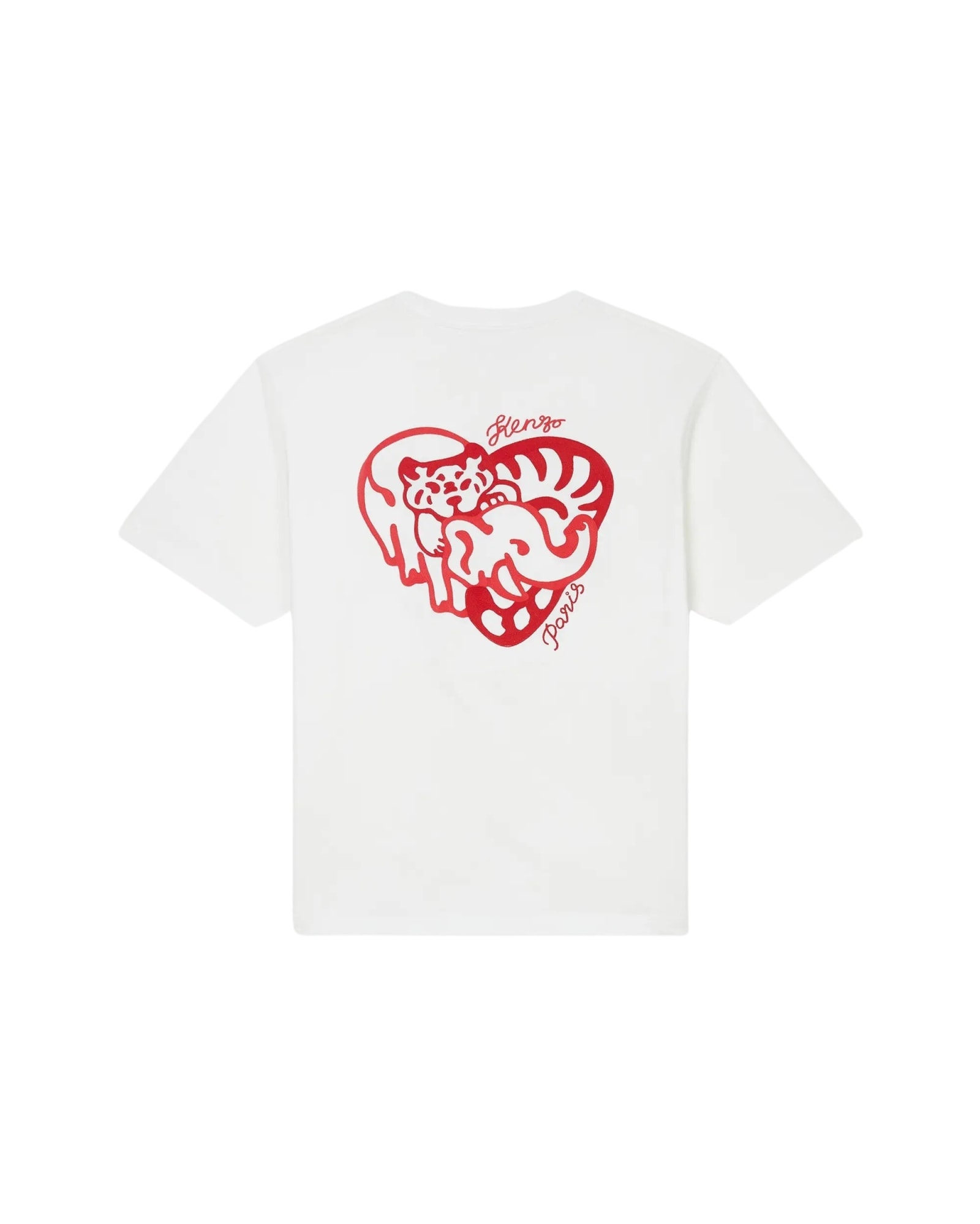 Shop Kenzo T-shirt In Off White