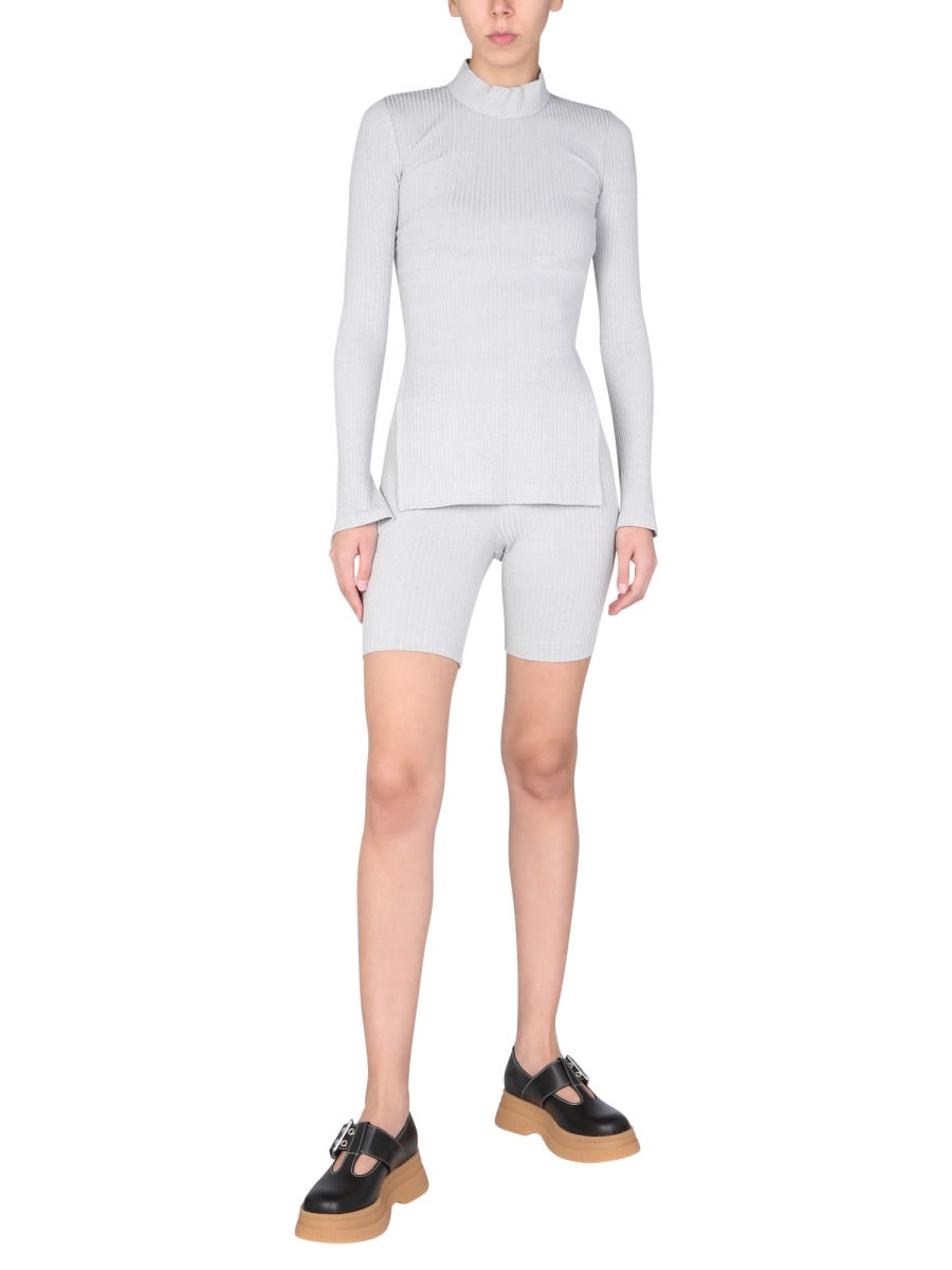 Shop Helmut Lang Jersey T-shirt In Grey