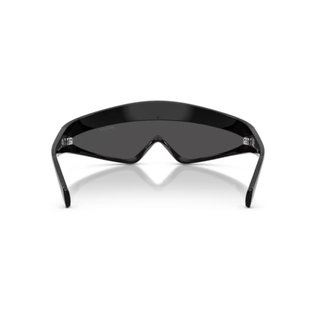 Prada Shield-frame Sunglasses In Black