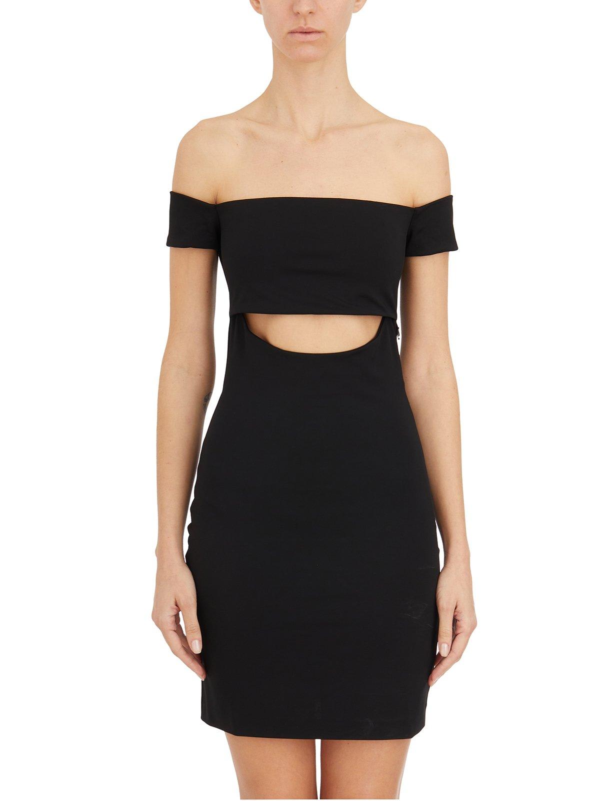 Shop Dsquared2 Cut-out Mini Dress