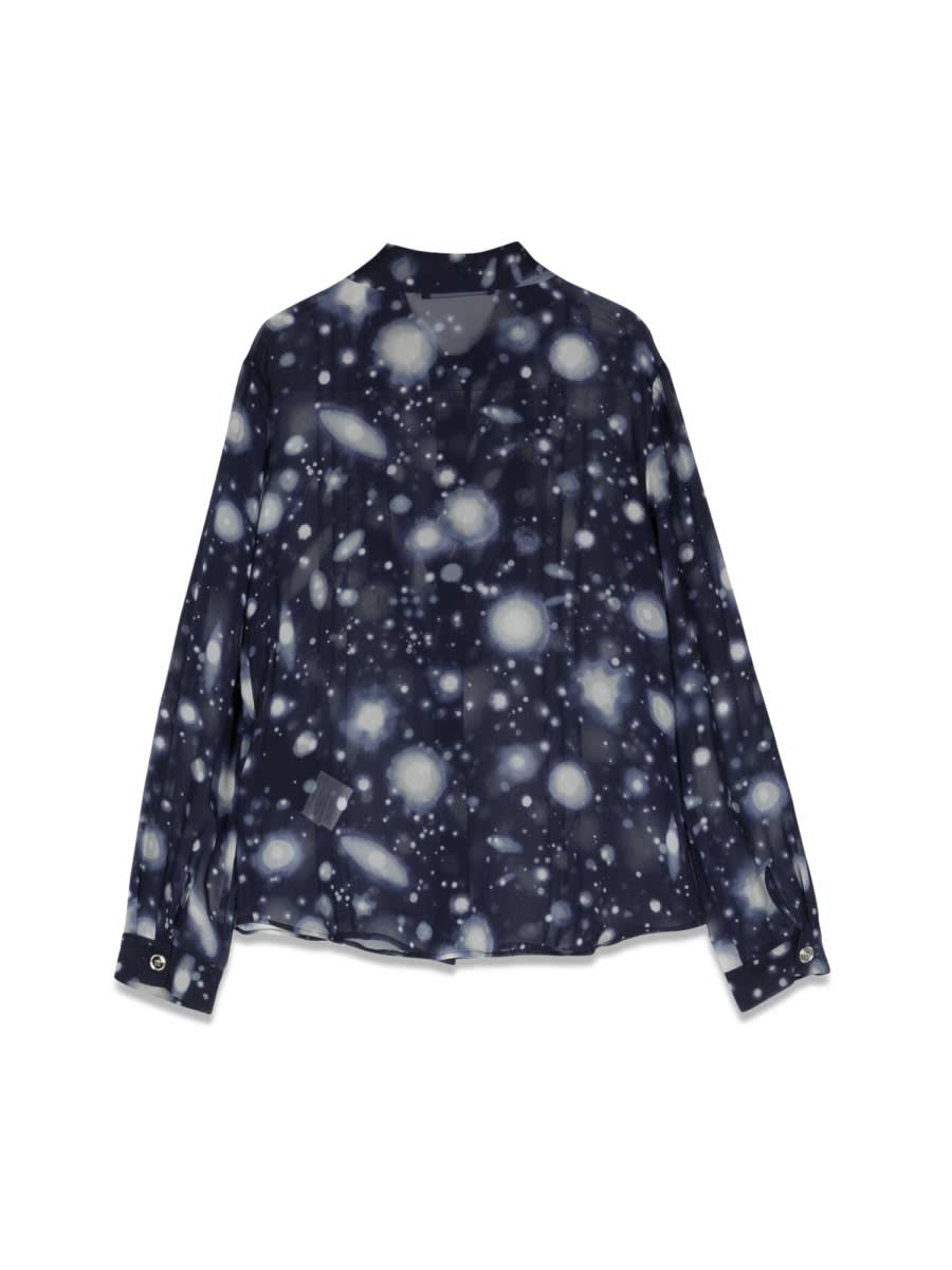 Shop Versace Solar System Shirt In Multicolour