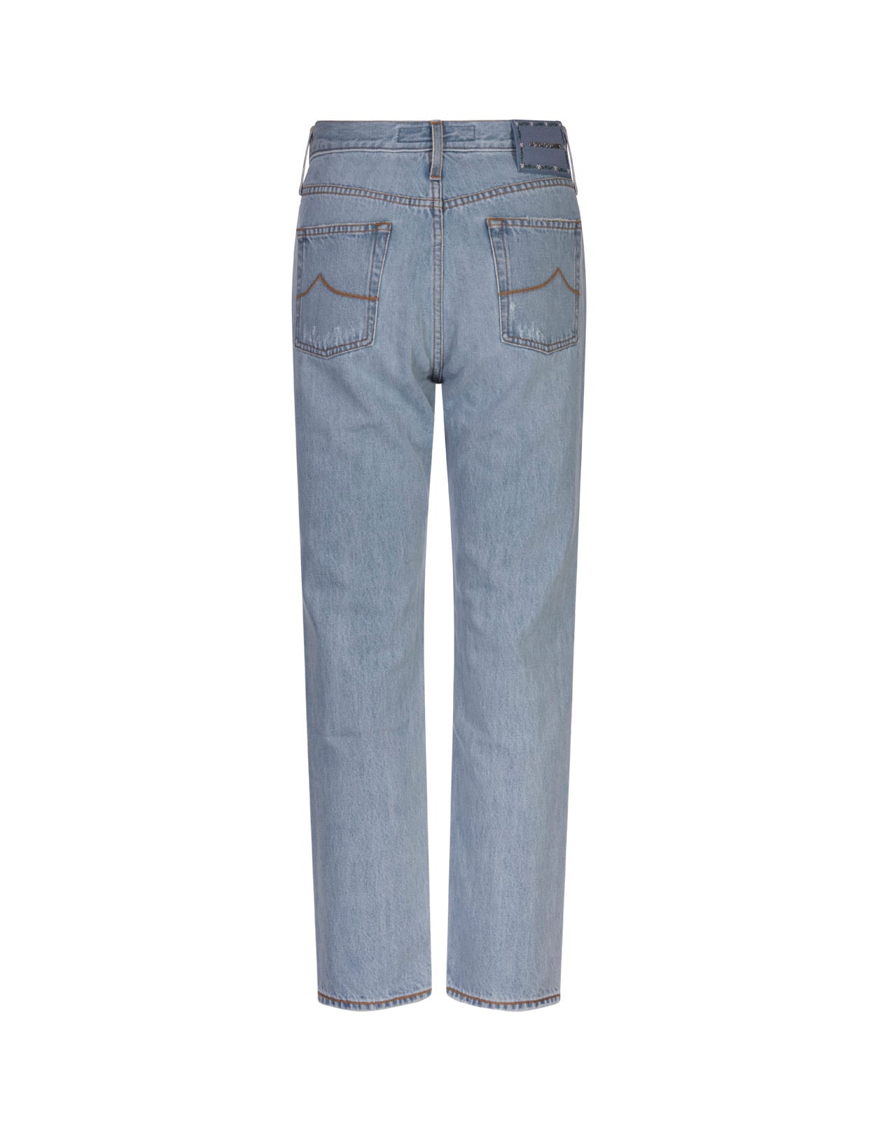 JACOB COHEN HOLLY JEANS IN MEDIUM BLUE DENIM 