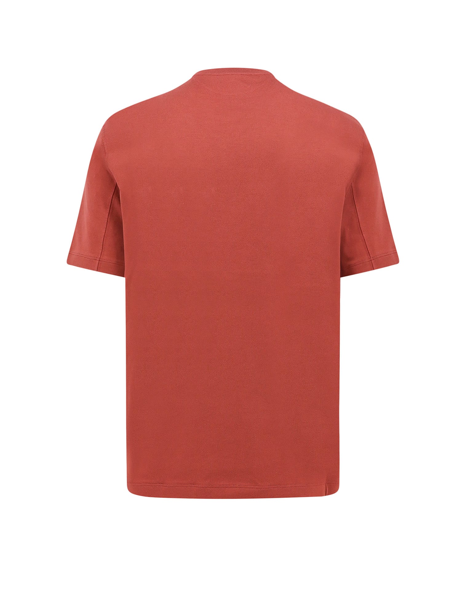 Shop Brunello Cucinelli T-shirt In Red