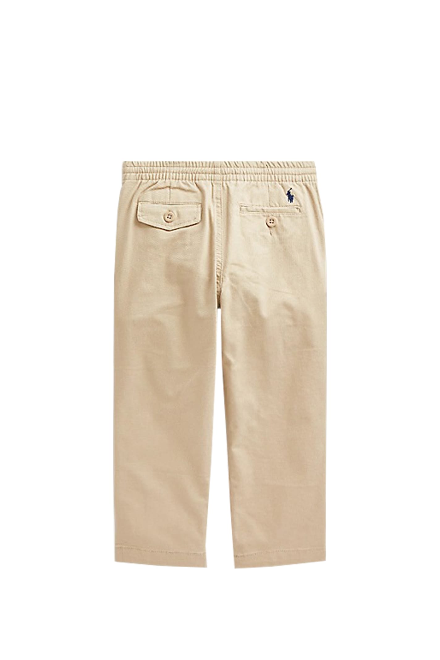 Shop Ralph Lauren Cotton Pants In Beige