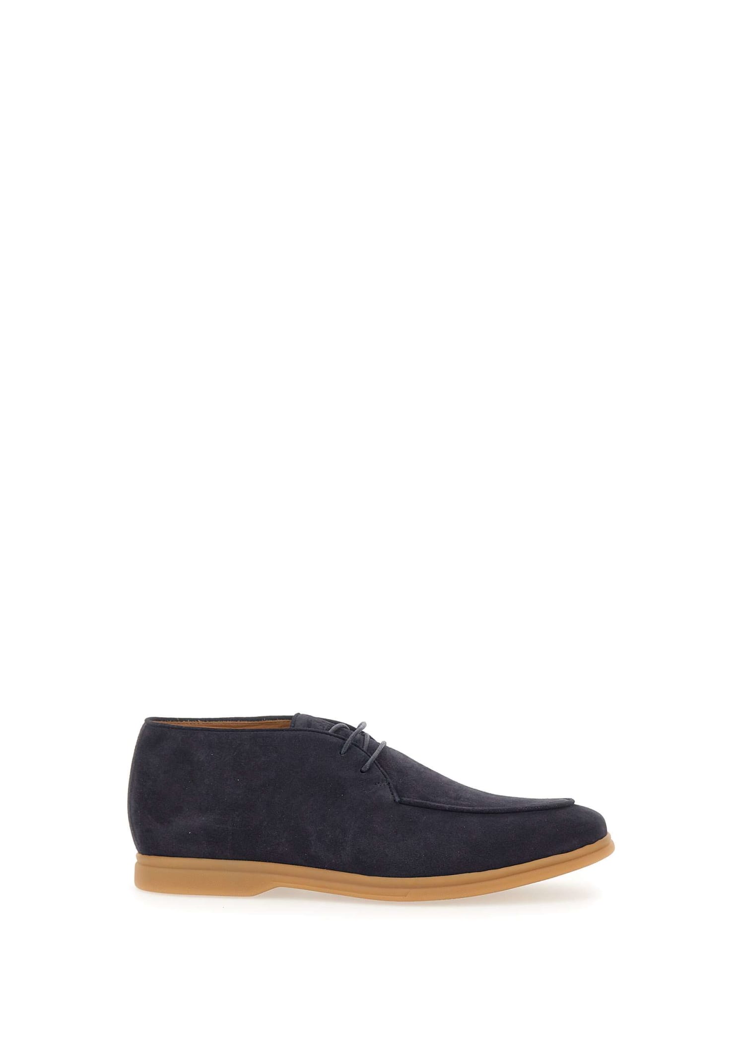 ELEVENTY SUEDE LACE-UP SHOES