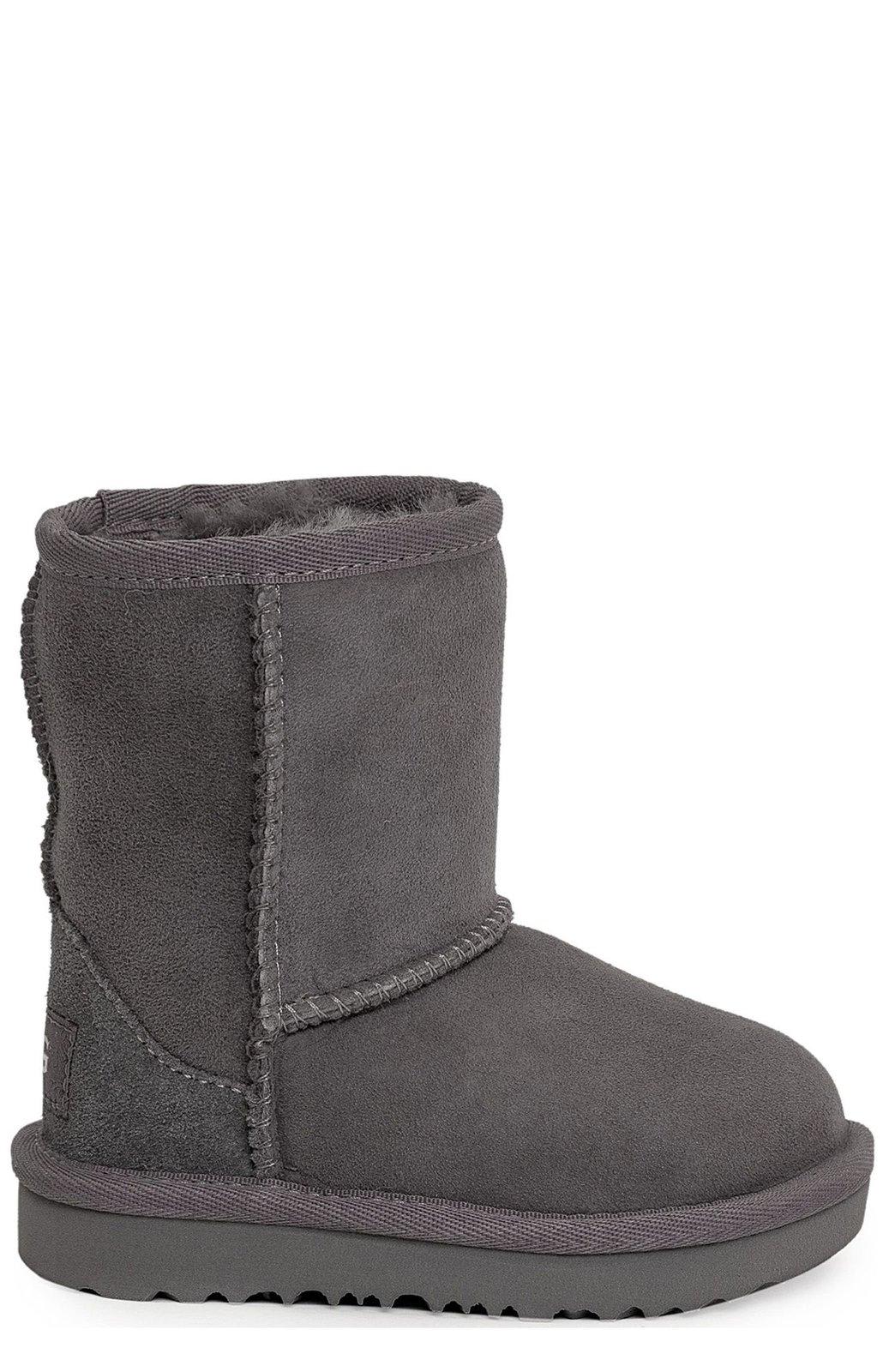 Ugg Kids' Classic Ankle Boots In Grigio