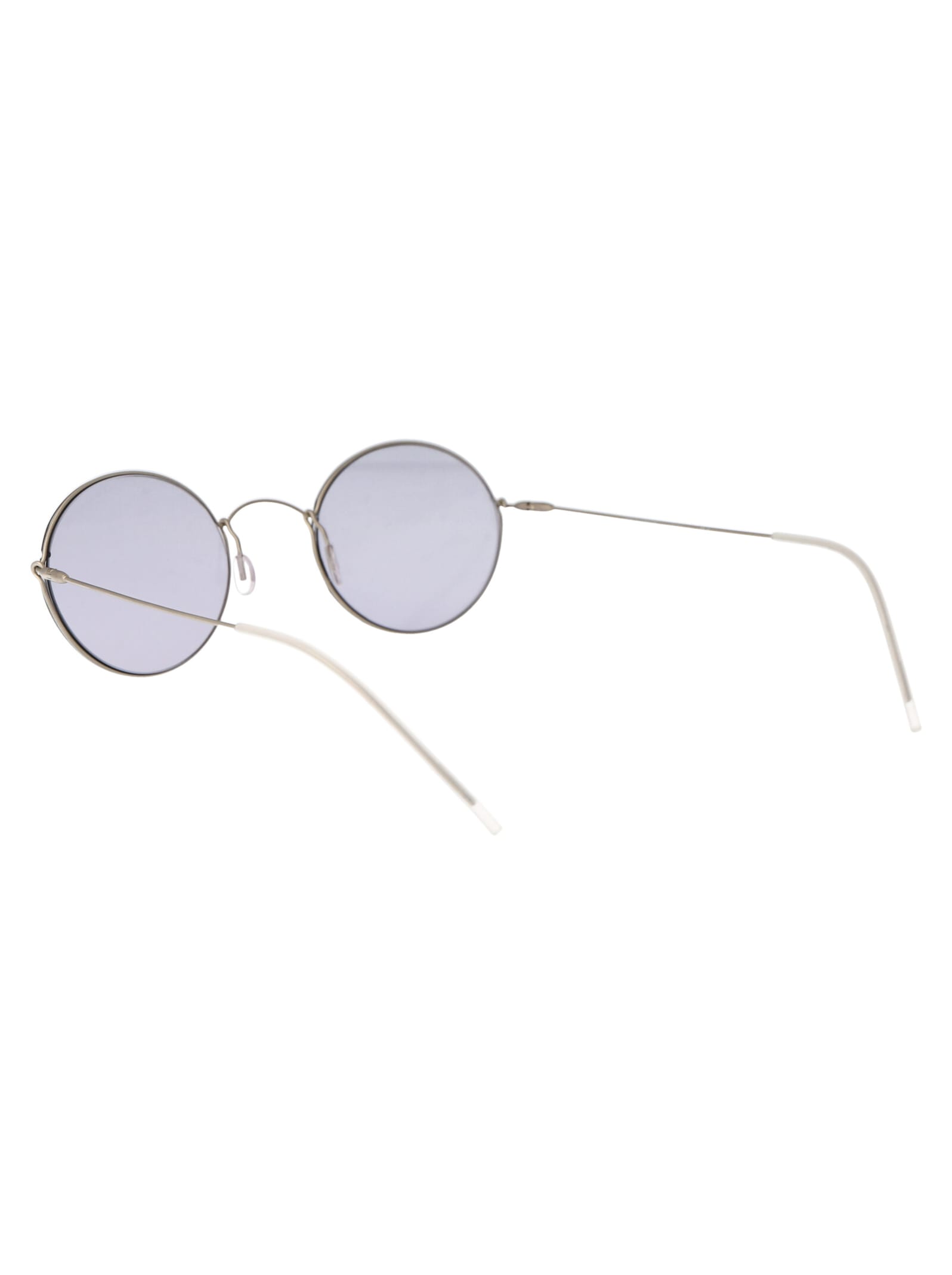Shop Giorgio Armani 0ar6115t Sunglasses In 30451a Silver