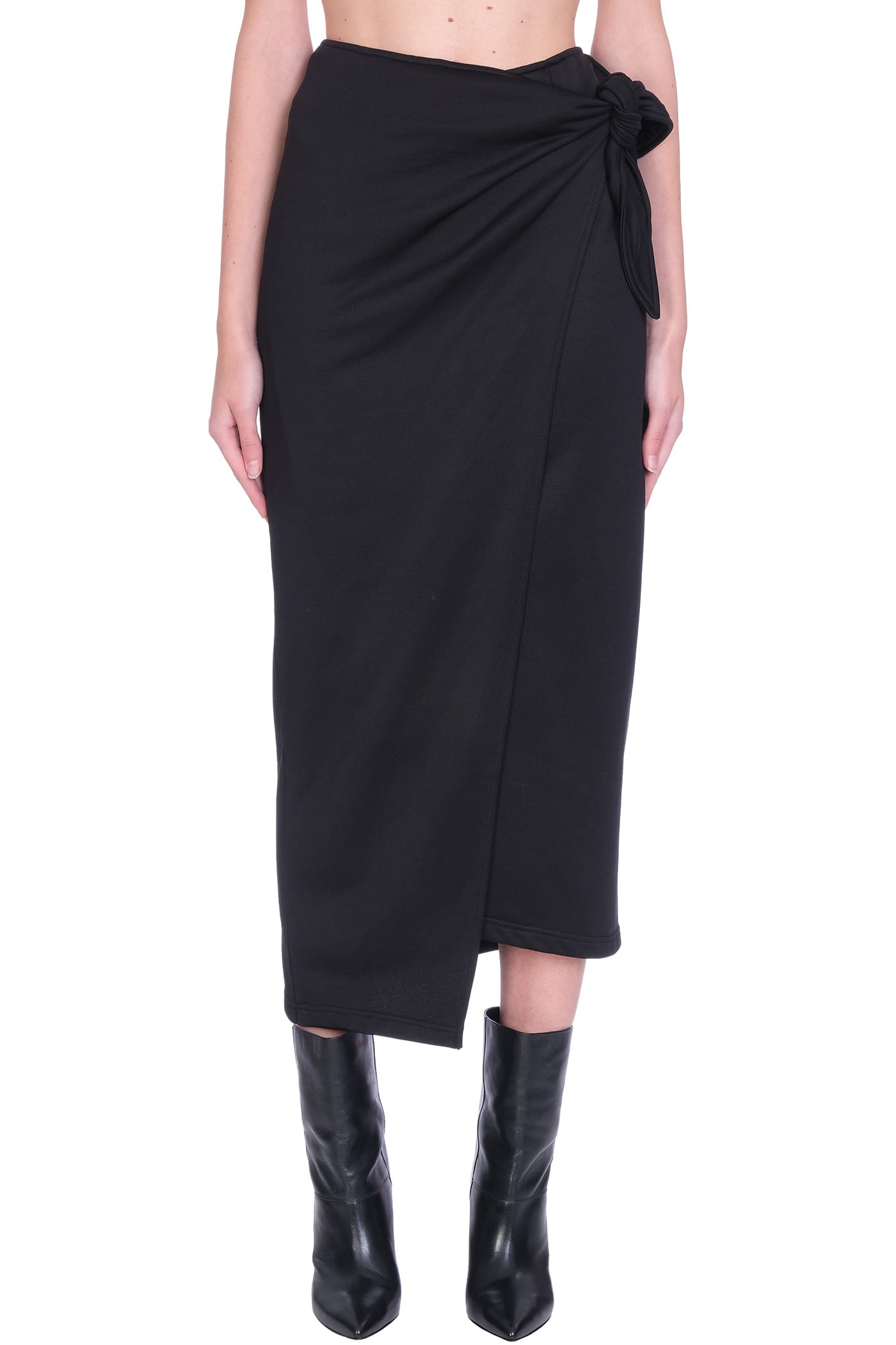 Isabel Marant Étoile isilde skirt in black cotton