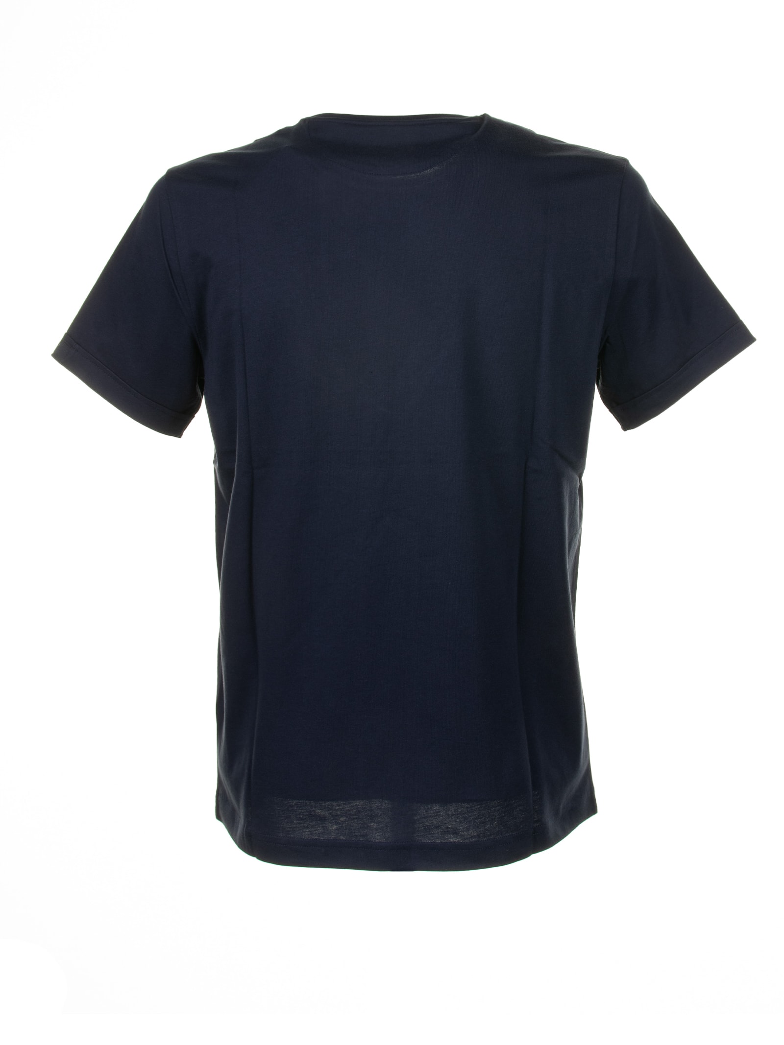 Shop Fay Navy Blue T-shirt